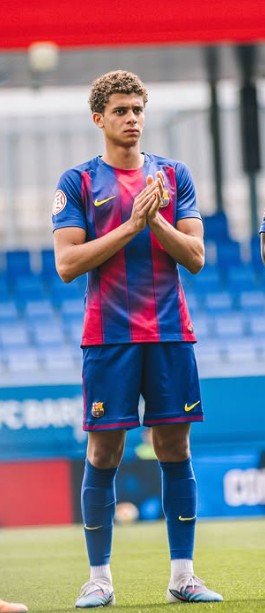 Hamza Abdelkarim, before a match.