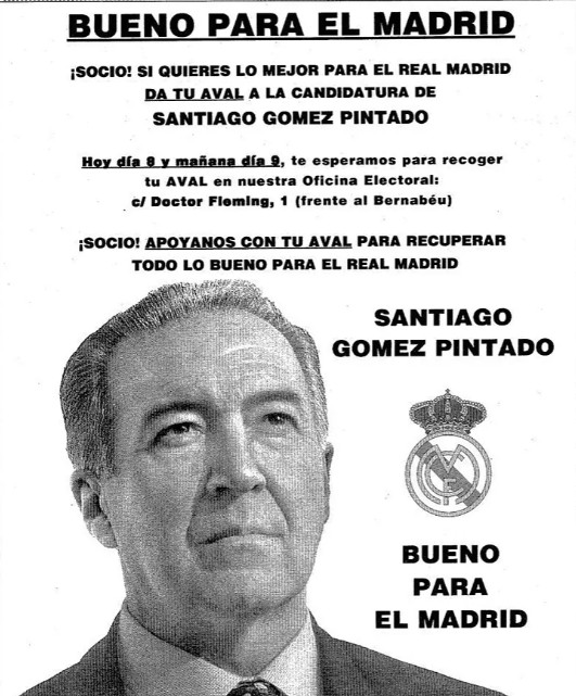 Anuncio publicitario de Santiago Gómez Pintado