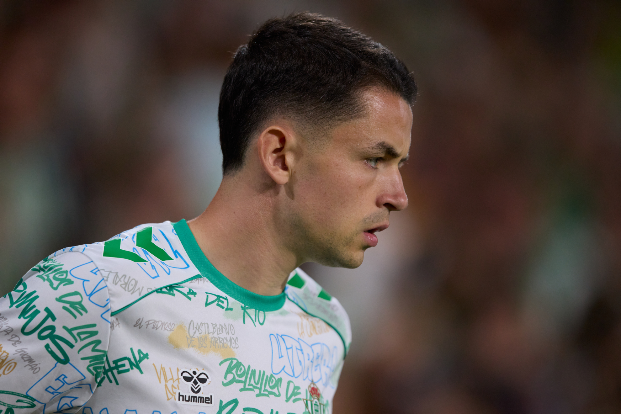 Álvaro Fidalgo, en un partido con el Betis