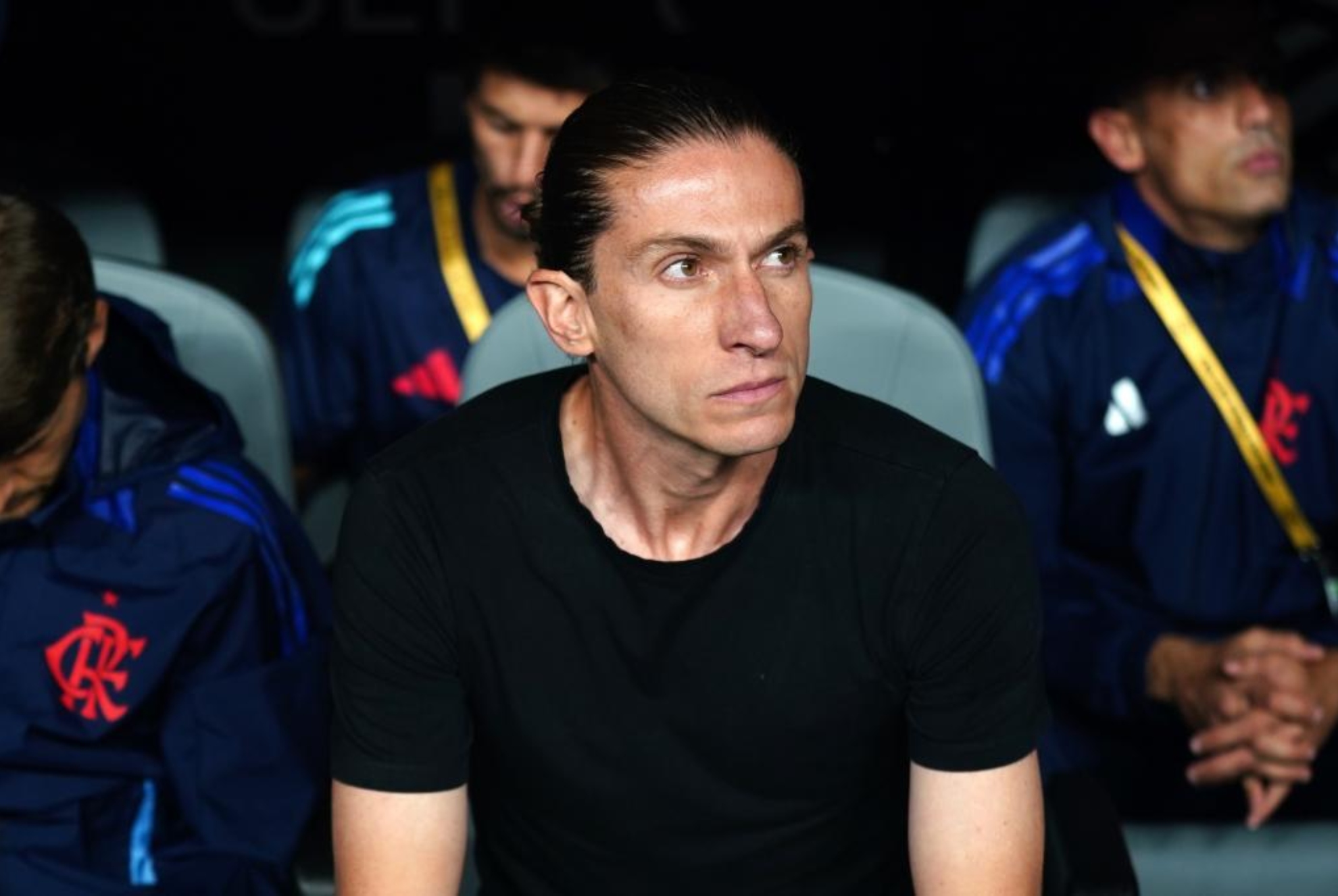 Filipe Luís, con Flamengo. EFE