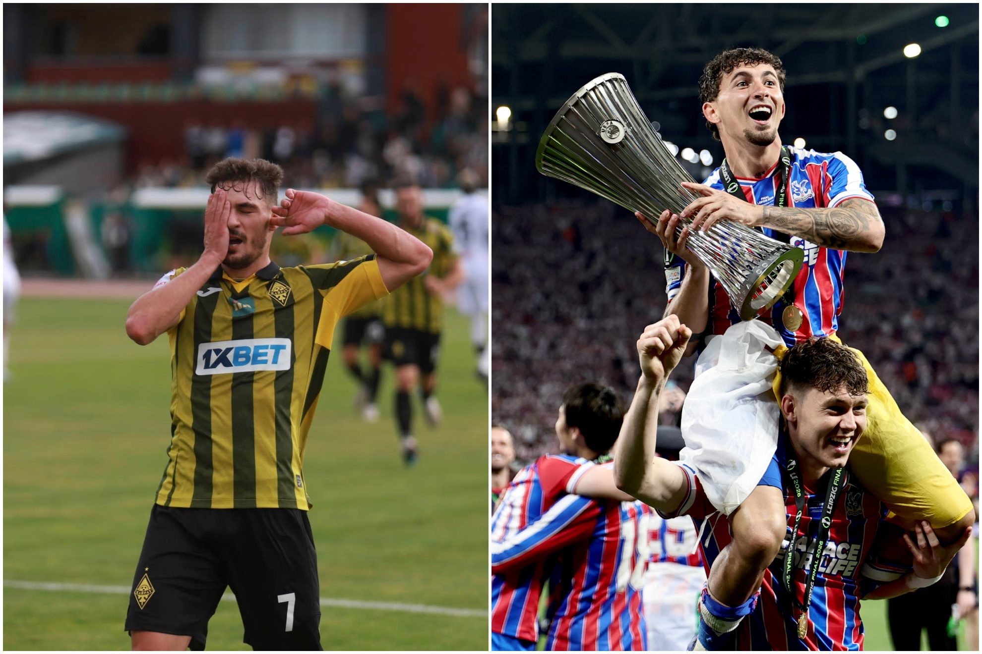 El Kairat Almaty y el Crystal Palace.
