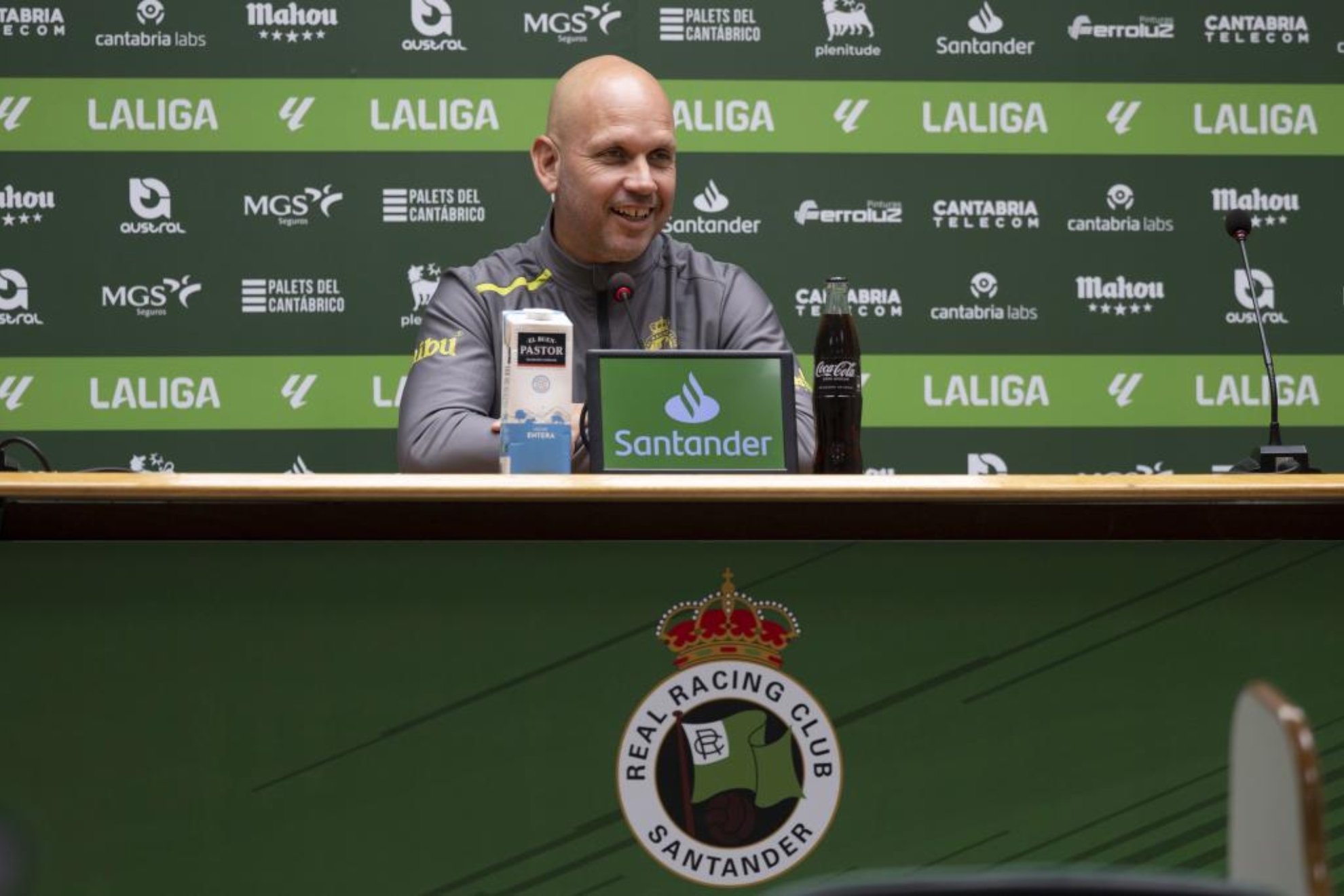 José Alberto, en la rueda de prensa. EFE