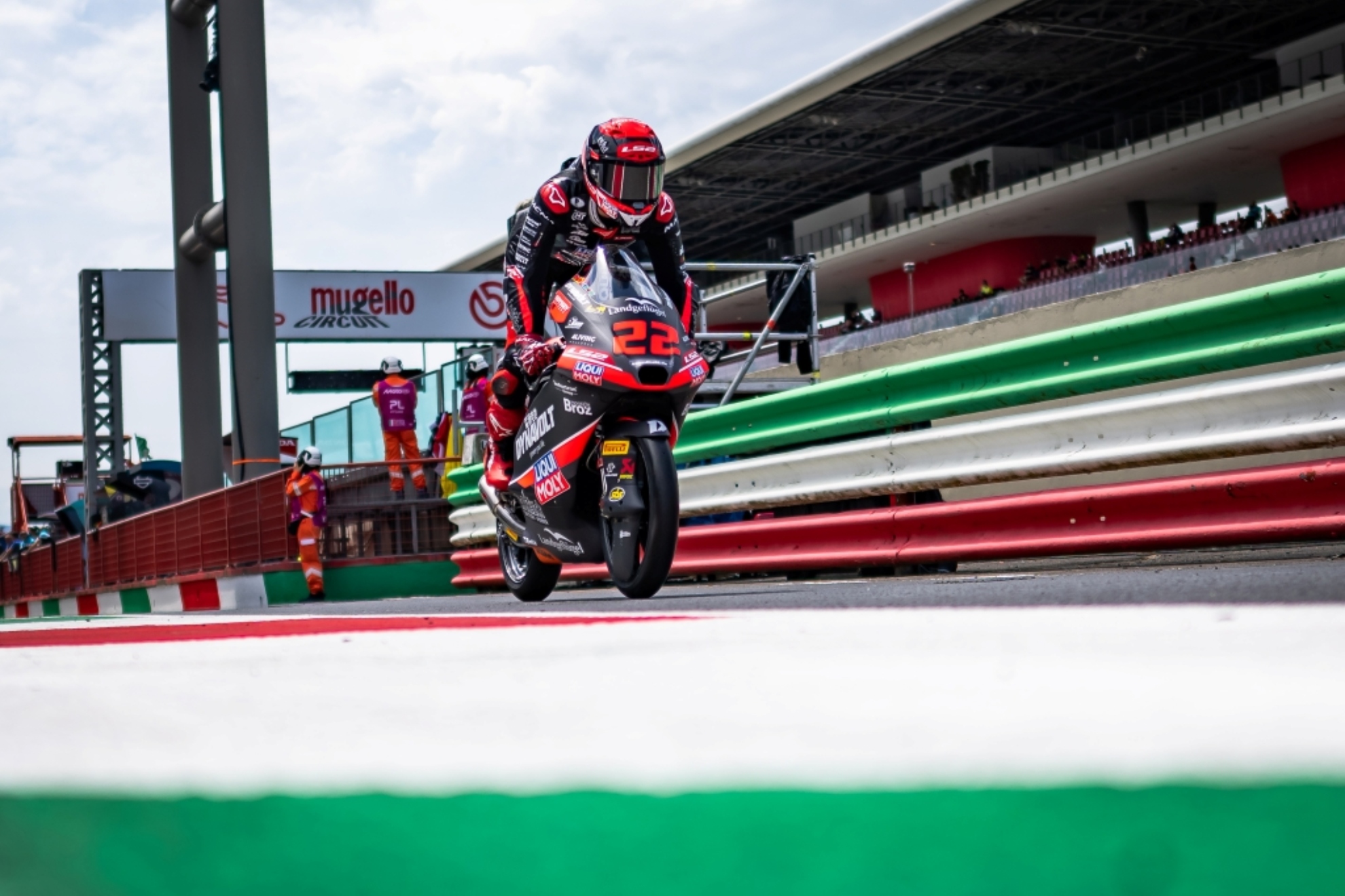 David Almansa, en Mugello. INTACTGP