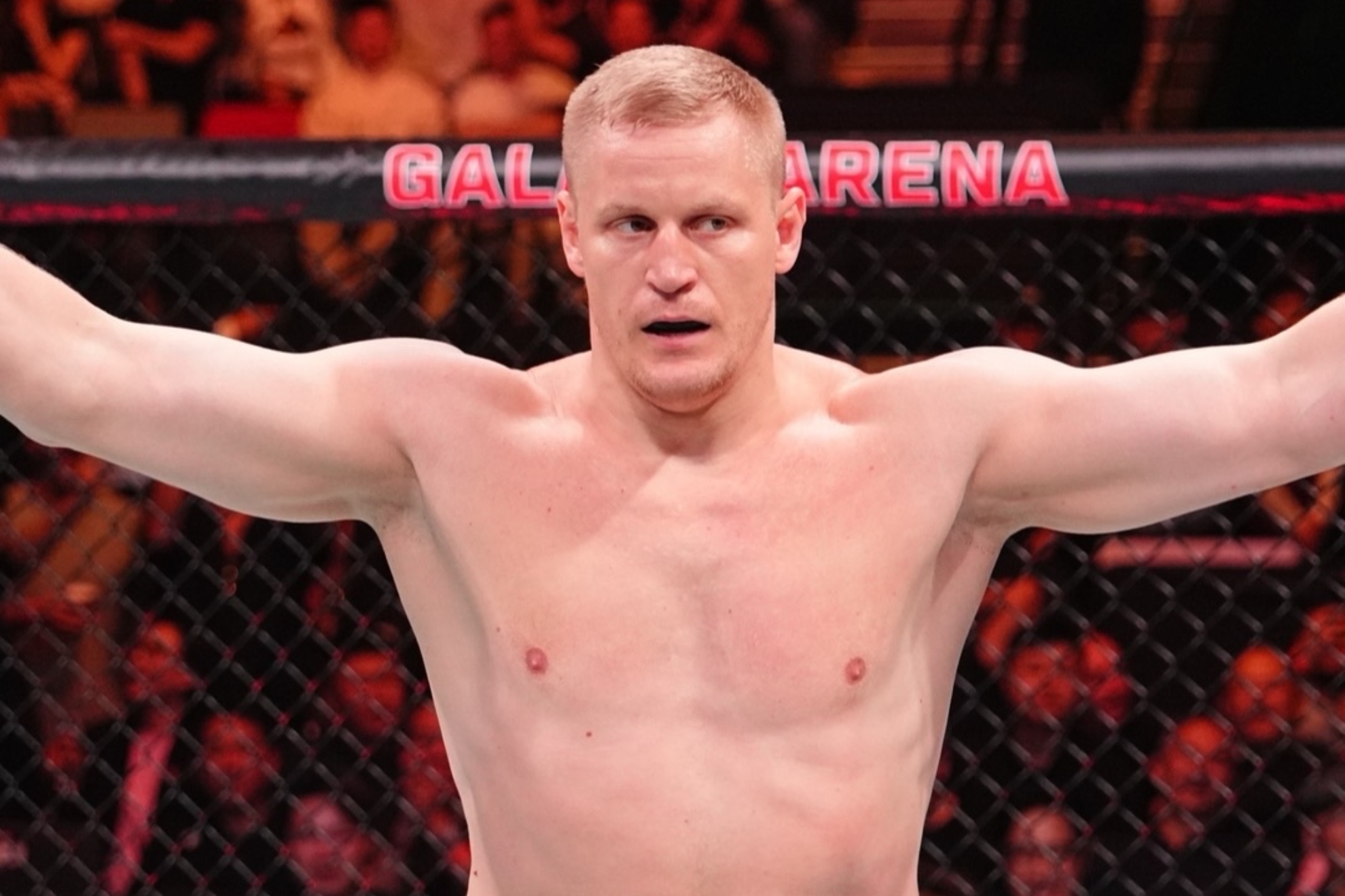 Pavlovich durante UFC Macao.