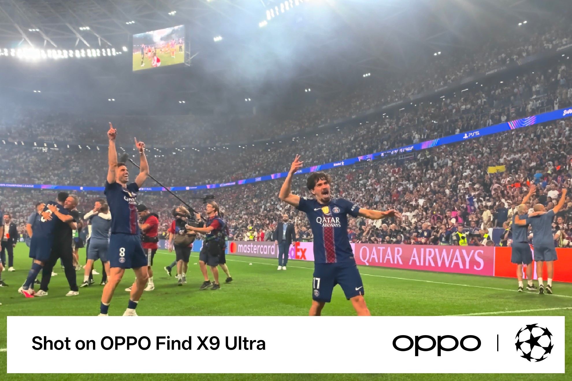 Las mejores imágenes de la Final de la Champions entre PSG y Arsenal