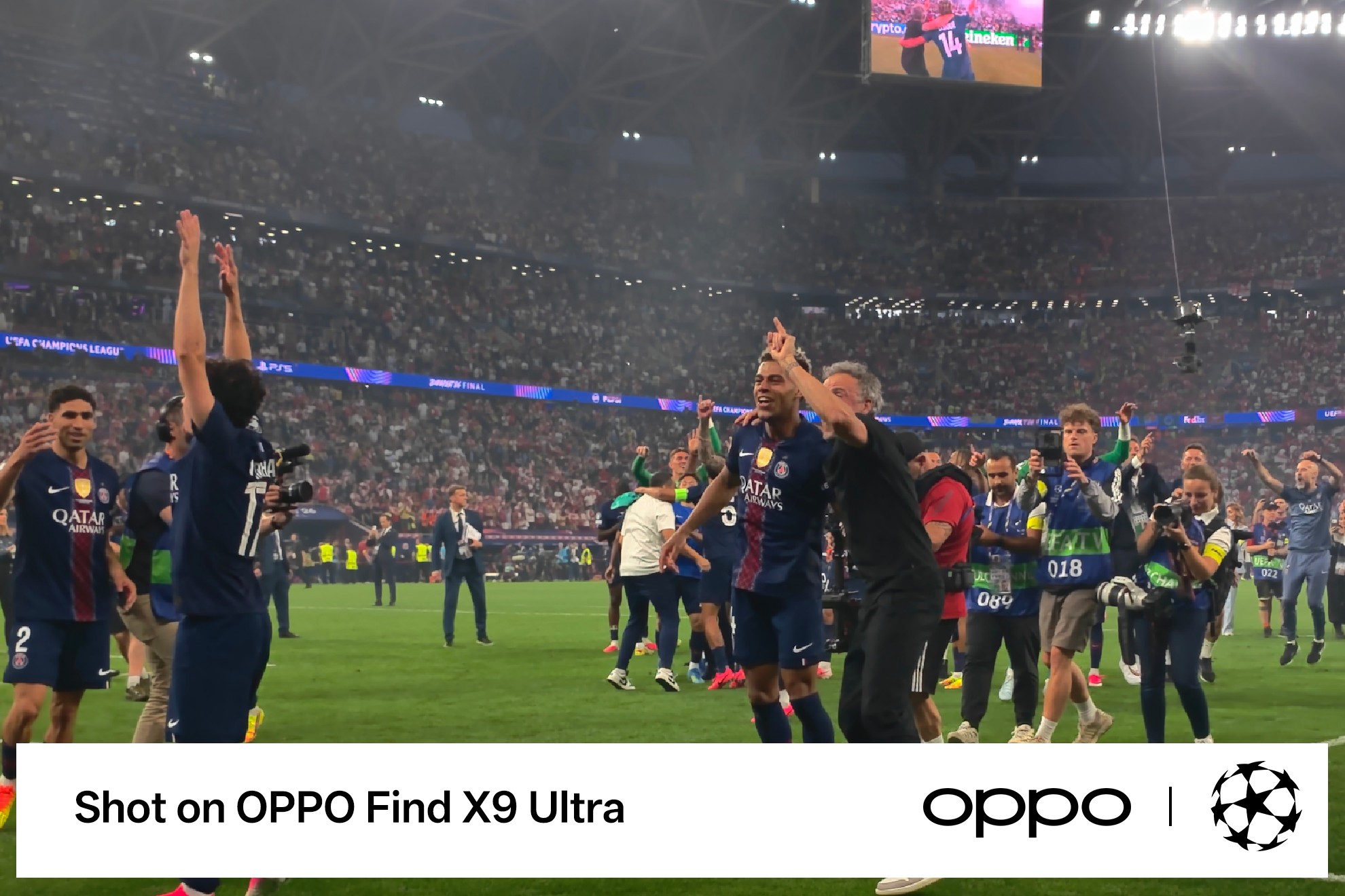 Las mejores imágenes de la Final de la Champions entre PSG y Arsenal