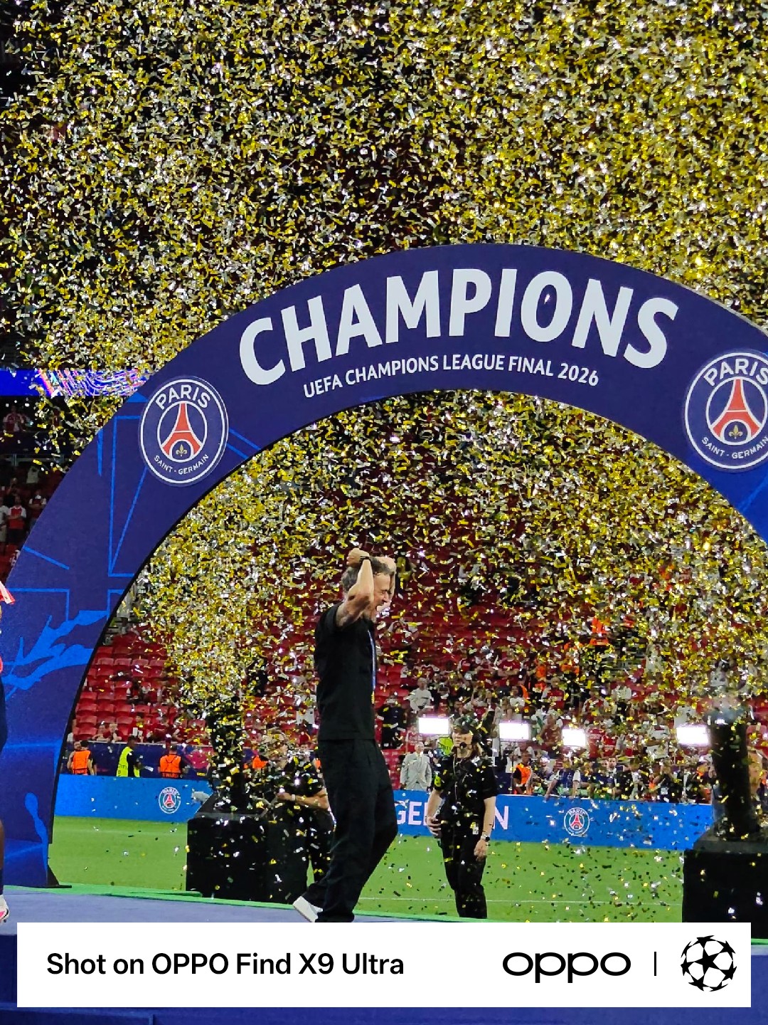 Las mejores imágenes de la Final de la Champions entre PSG y Arsenal