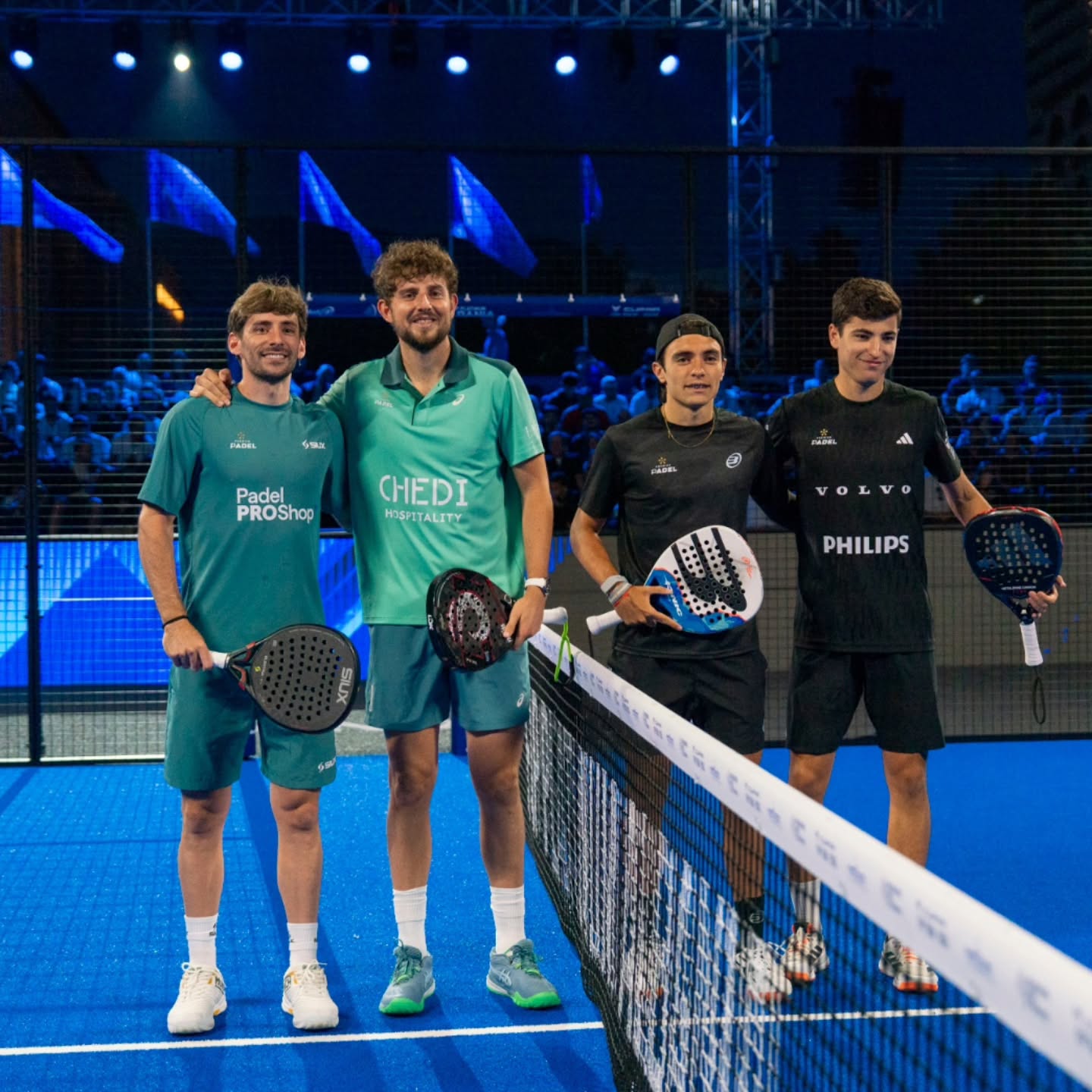 The four finalists of the FIP Platinum from Albania.