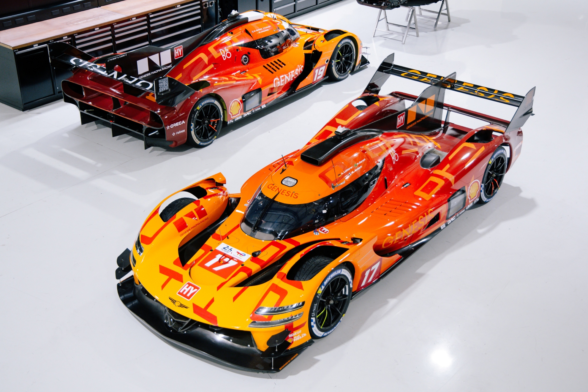 Así lucirán los dos Genesis GMR-001 en las próximas 24 Horas de Le Mans Genesis