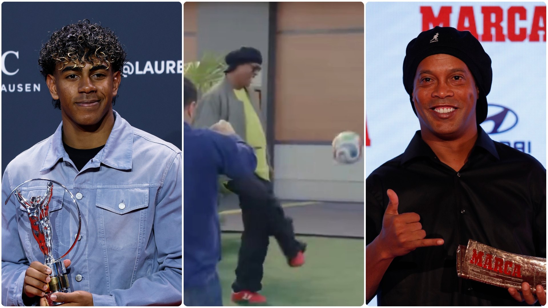 El pasado y el futuro del fútbol mundial jugaron un 'que no caiga' en su anuncio de McDonald's