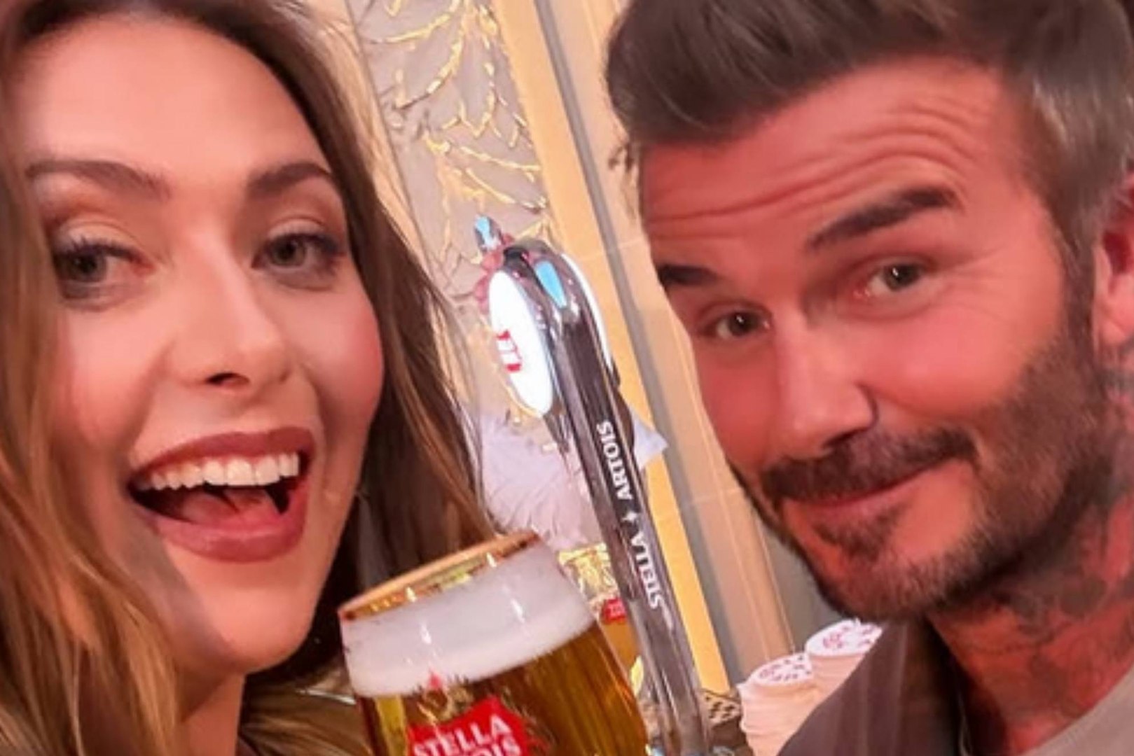 Maria Sharapova y David Beckham fueron dos de los grandes protagonistas de la fiesta de la cerveza Stella Artois en París durante Roland Garros.