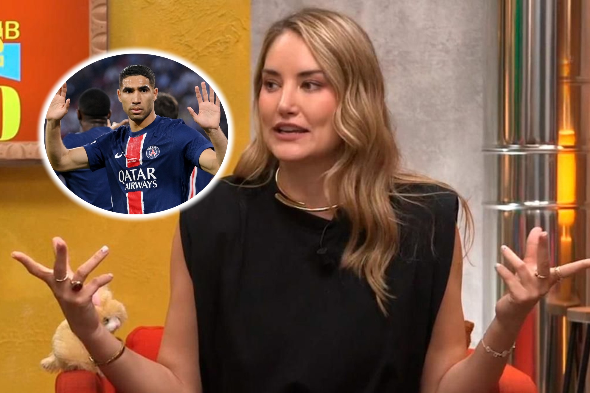Alba Carrillo y Achraf Hakimi