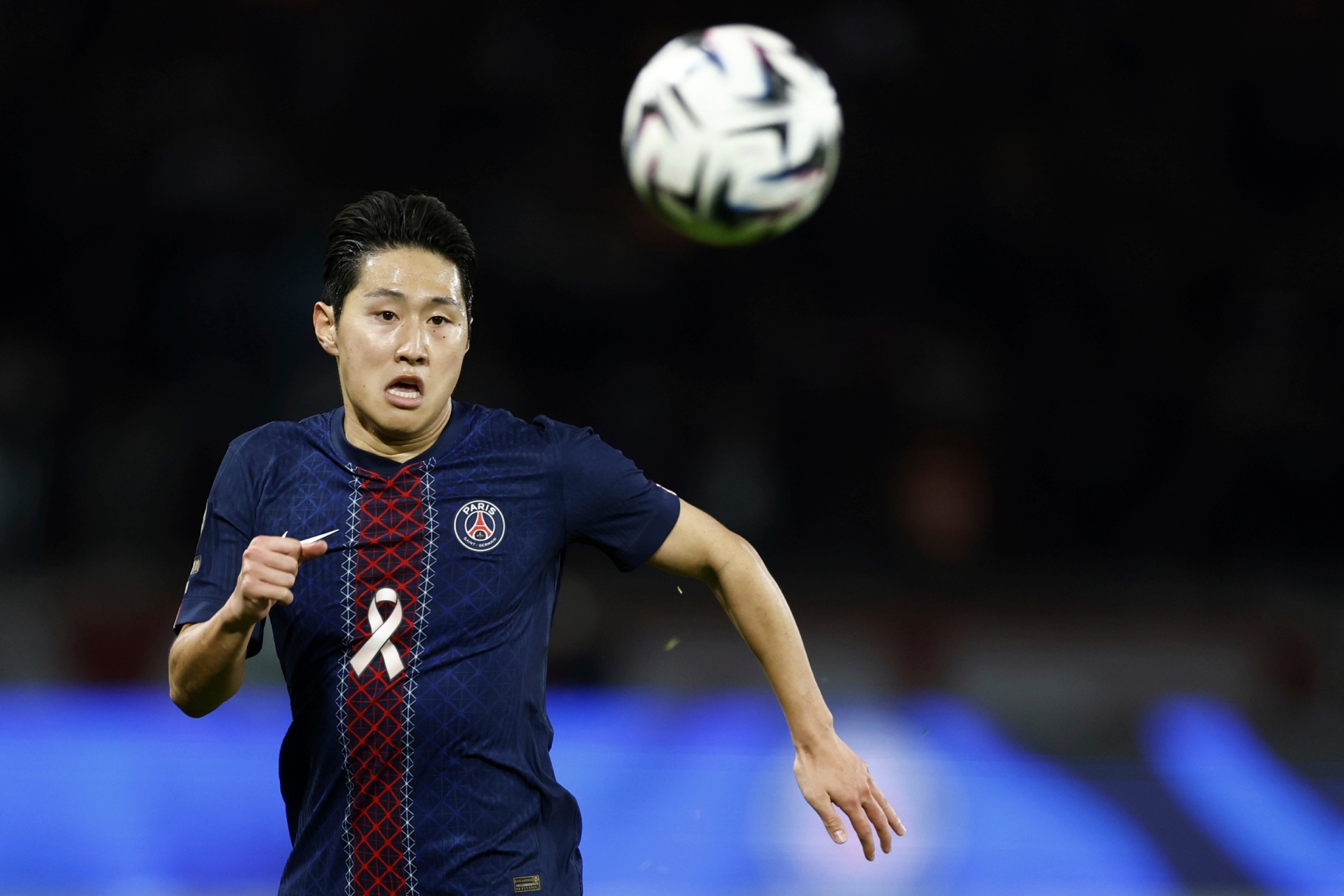 KANG-IN LEE, IN A MATCH WITH PSG.