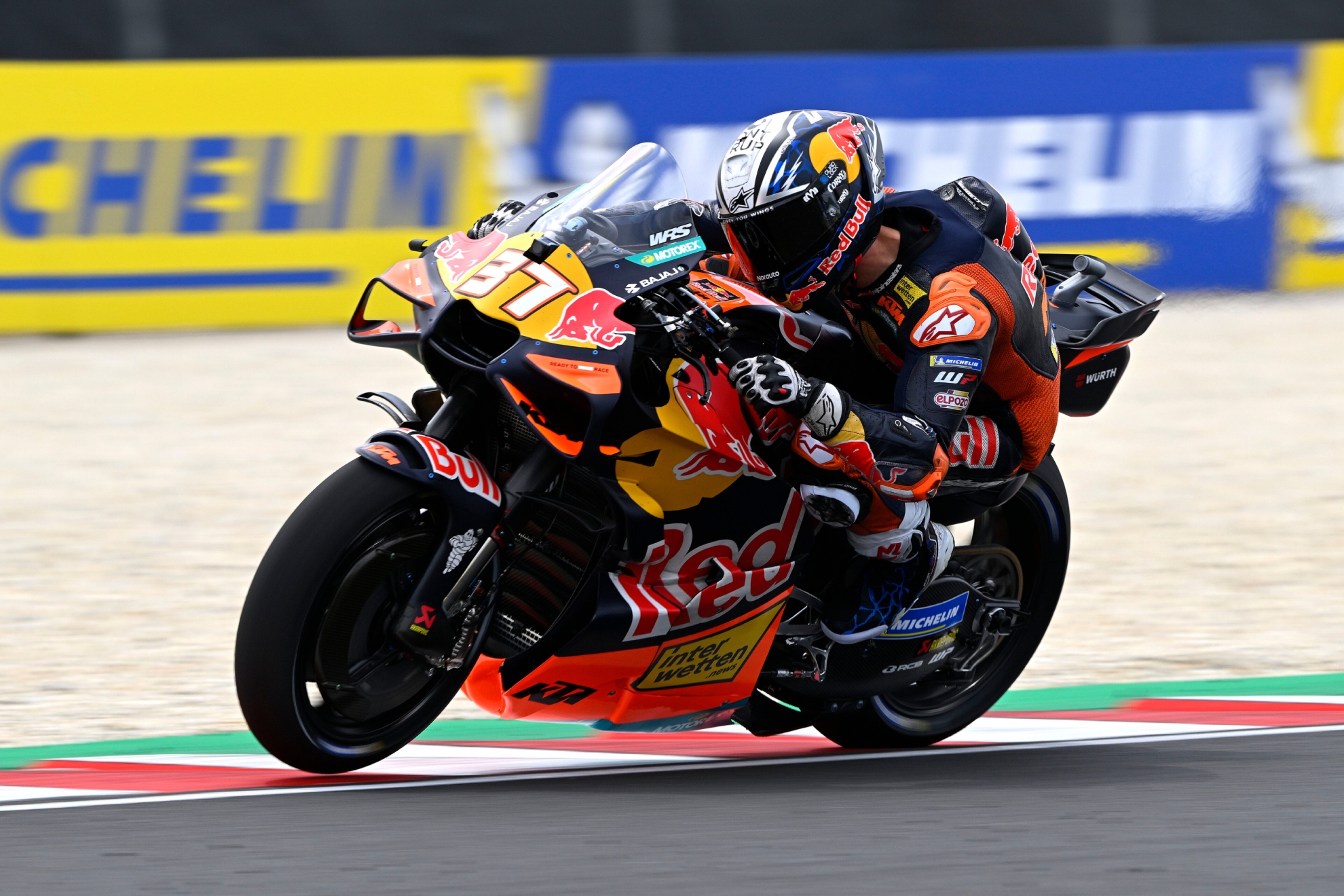 Pedro Acosta, en Balaton Park. RED BULL