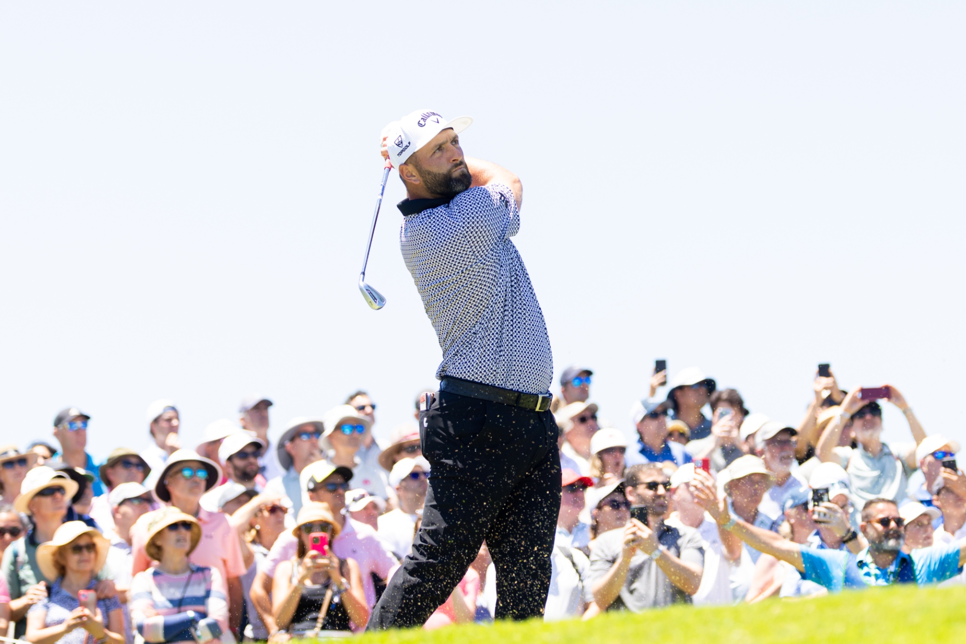 Jon Rahm durante la segunda ronda del LIV Golf Andalucía.