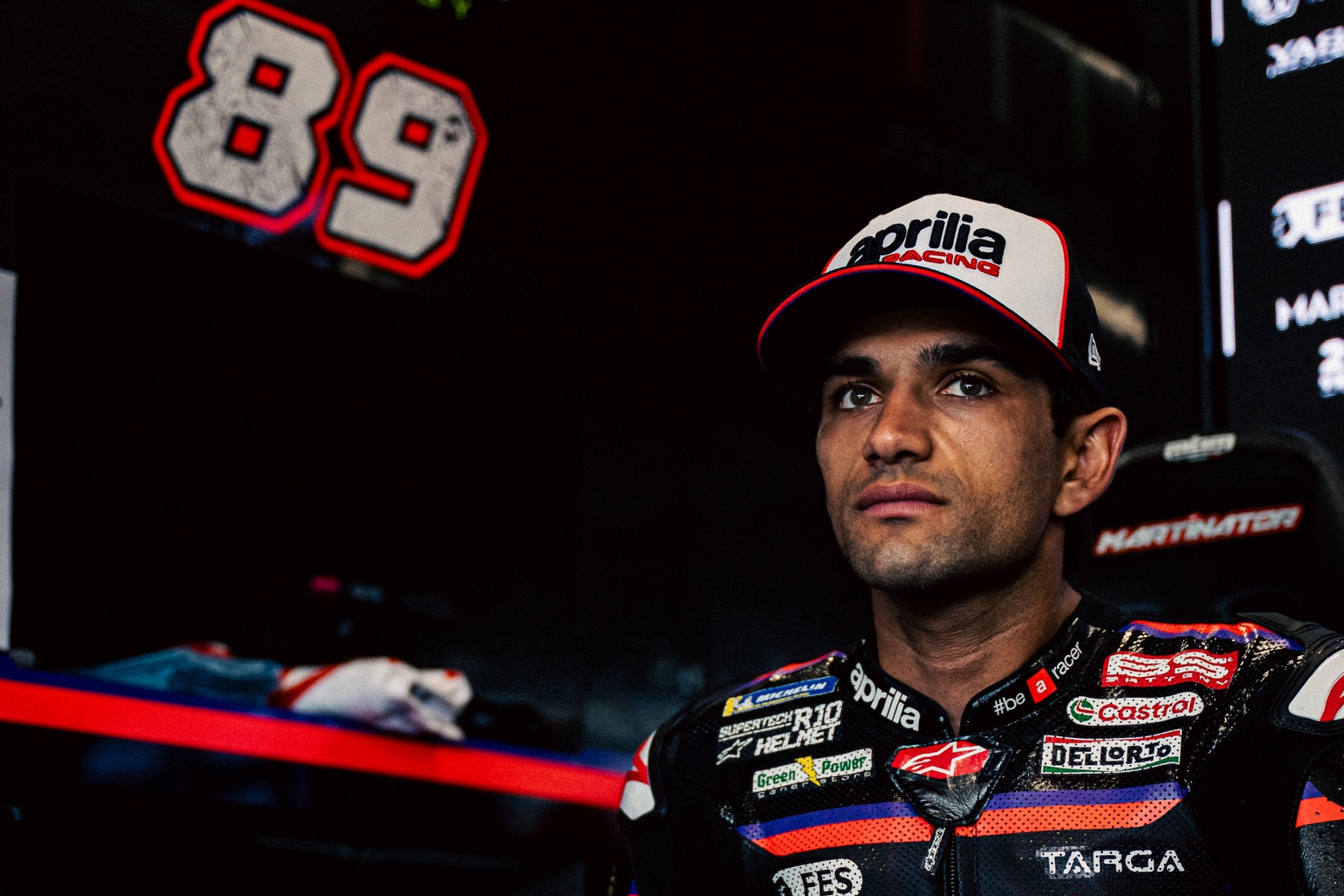 Jorge Martín, en Balaton. APRILIA