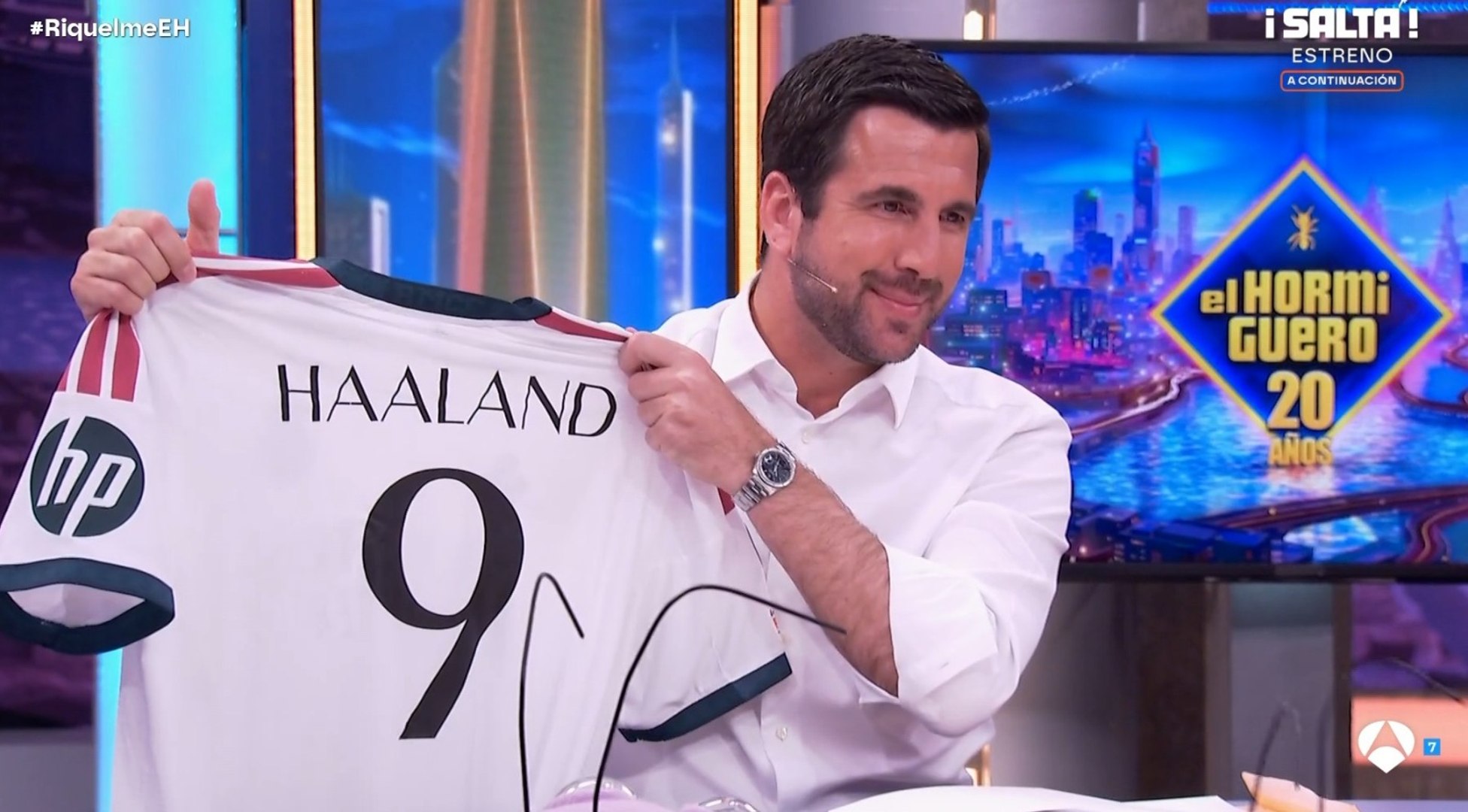 El candidato a la presidencia del Real Madrid, en El Hormiguero