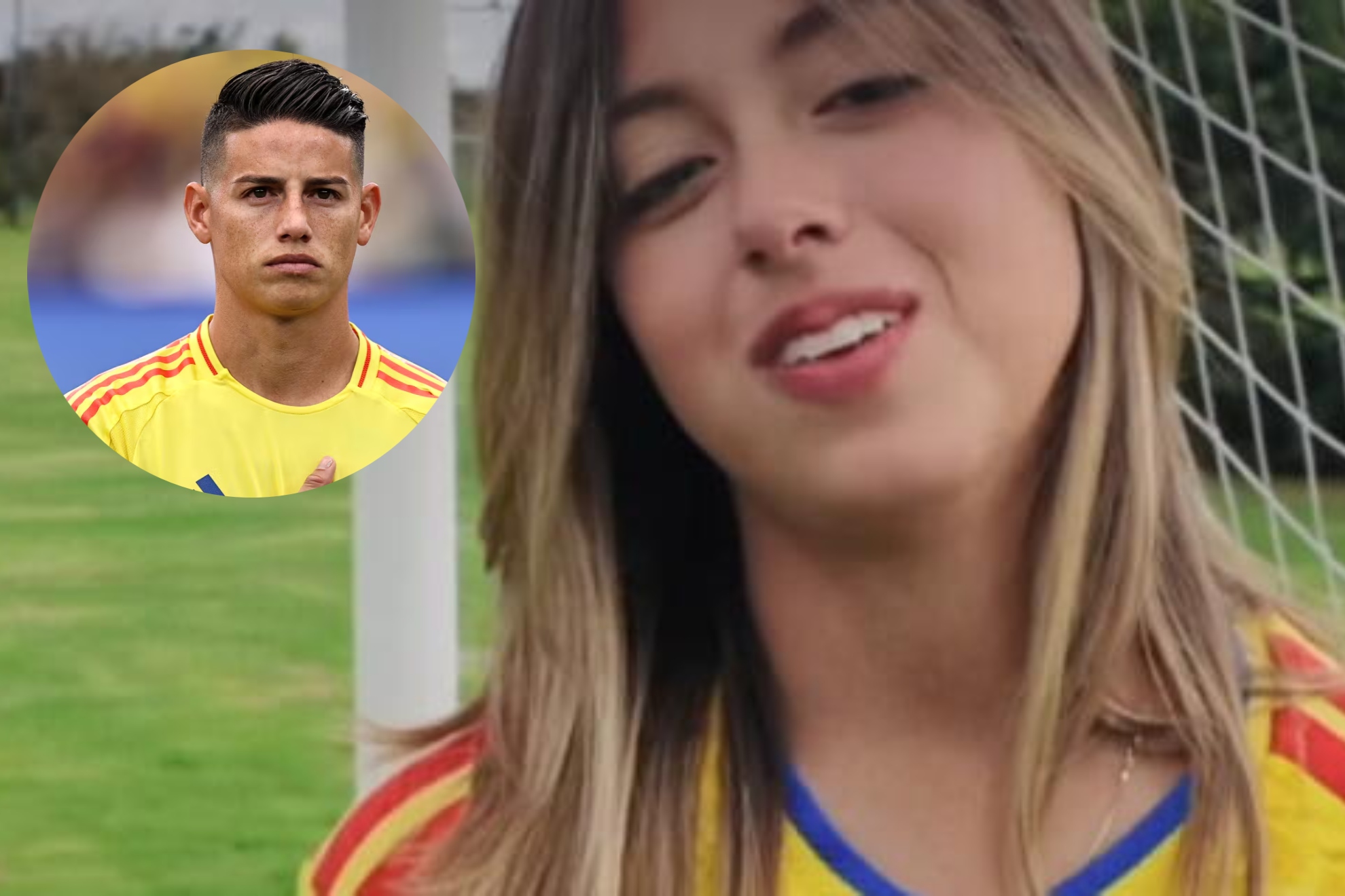 El inesperado mensaje de Antonella Petro a James Rodríguez tras la polémica  del video