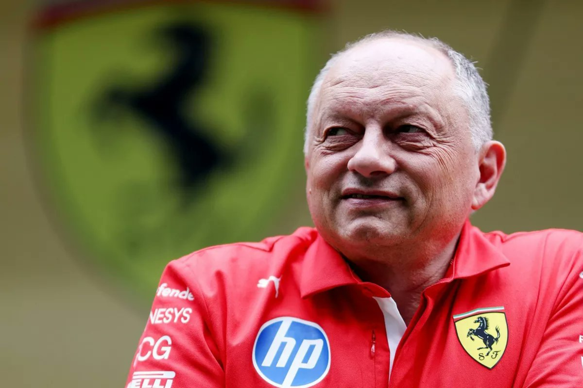 Vasseur, en el circuito.