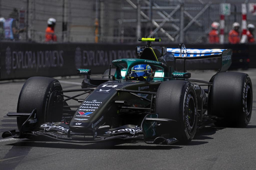 Alonso, en Mónaco.