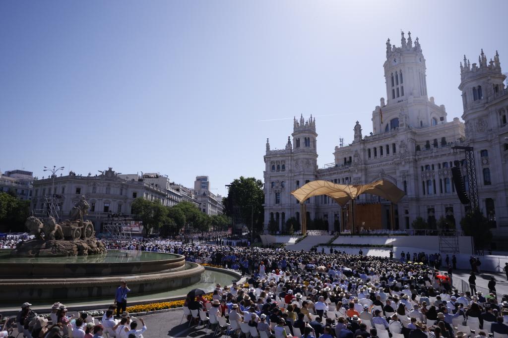 Así ha sido la misa del Corpus Christi del Papa León XIV en Madrid: las ...