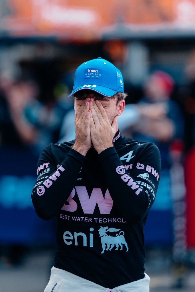 Gasly, destrozado tras perder el podio en Mónaco. F1.com