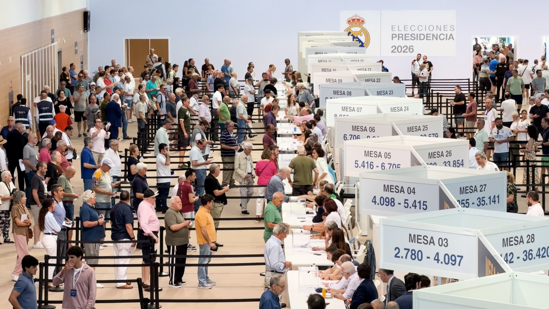 Más gente y más votaciones