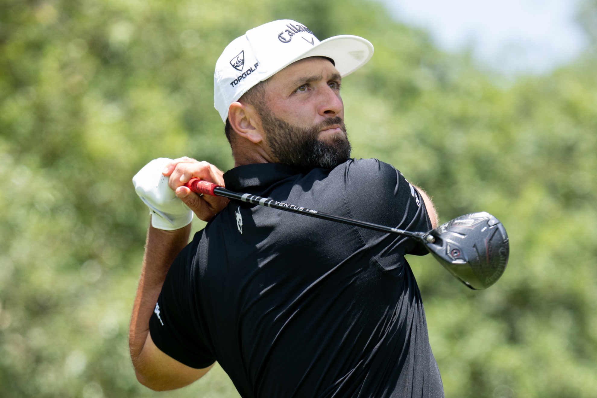Jon Rahm durante la cuarta ronda del LIV Golf Andalucía.