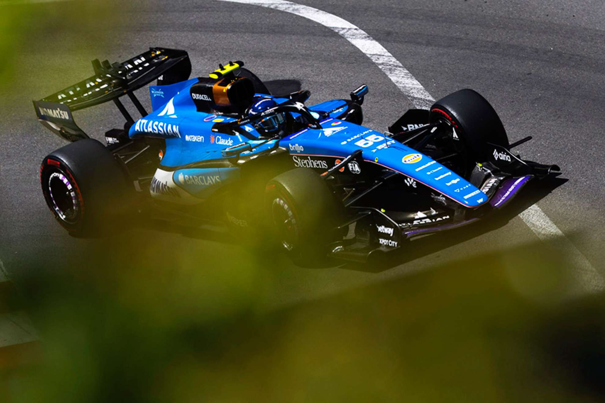Carlos Sainz, during the 2026 Monaco GP.