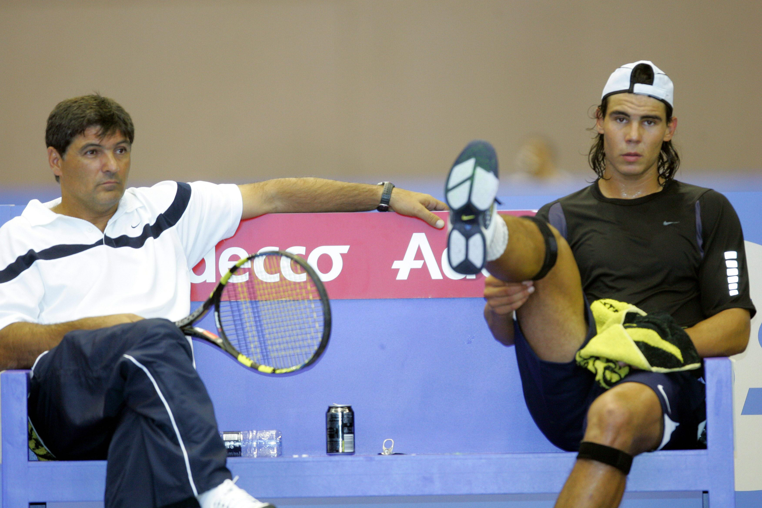 Toni Nadal acknowledges the "mistake" he made when he stopped training Rafa: "I didn't discuss it with him"