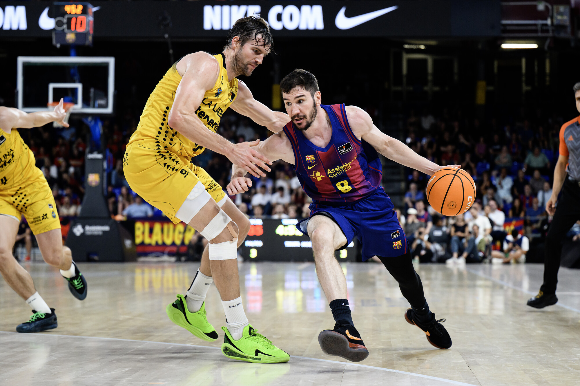 Darío Brizuela, one of Barcelona's standouts.