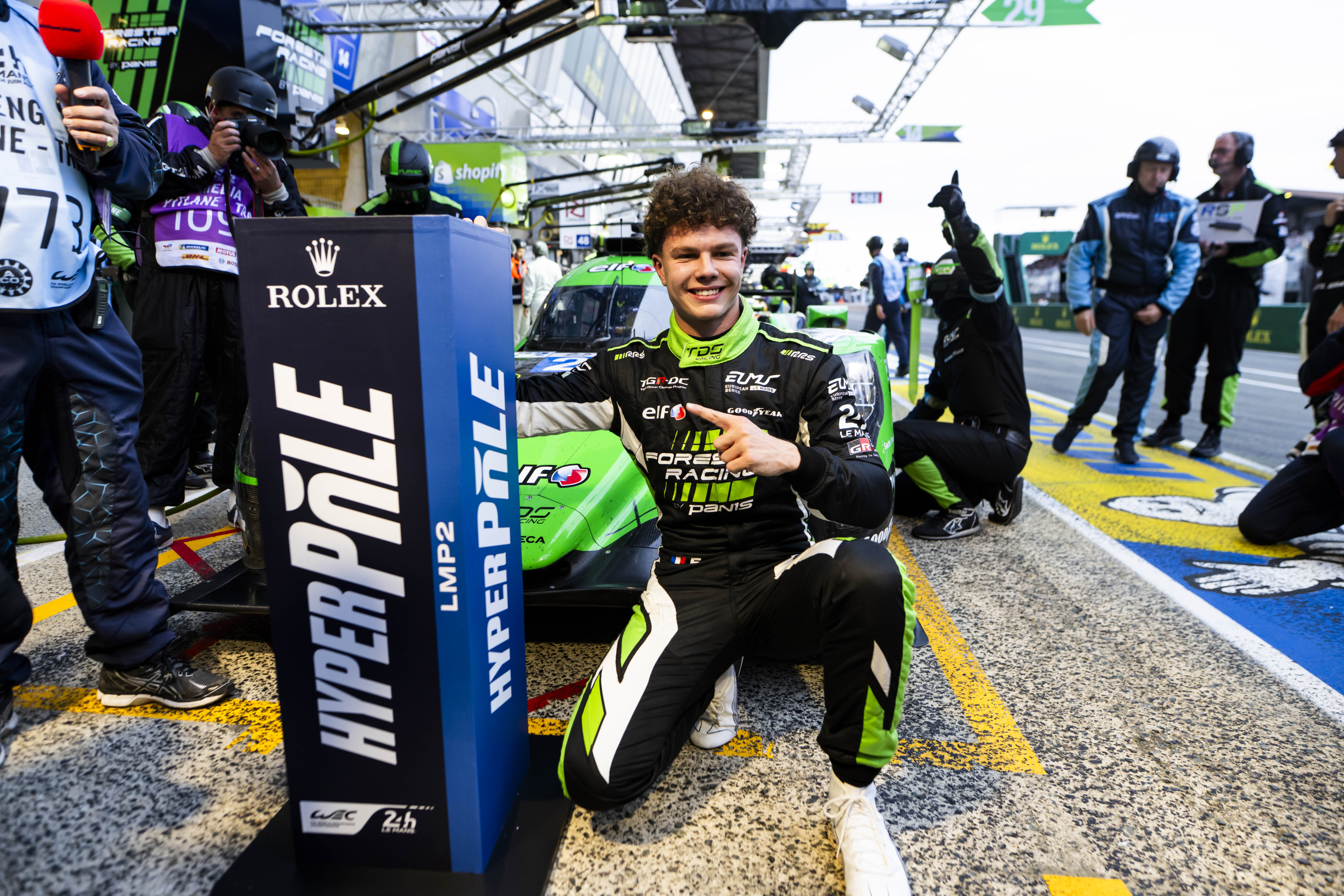 Esteban Masson achieved pole in LMP2 and establishes himself as a star of the future.