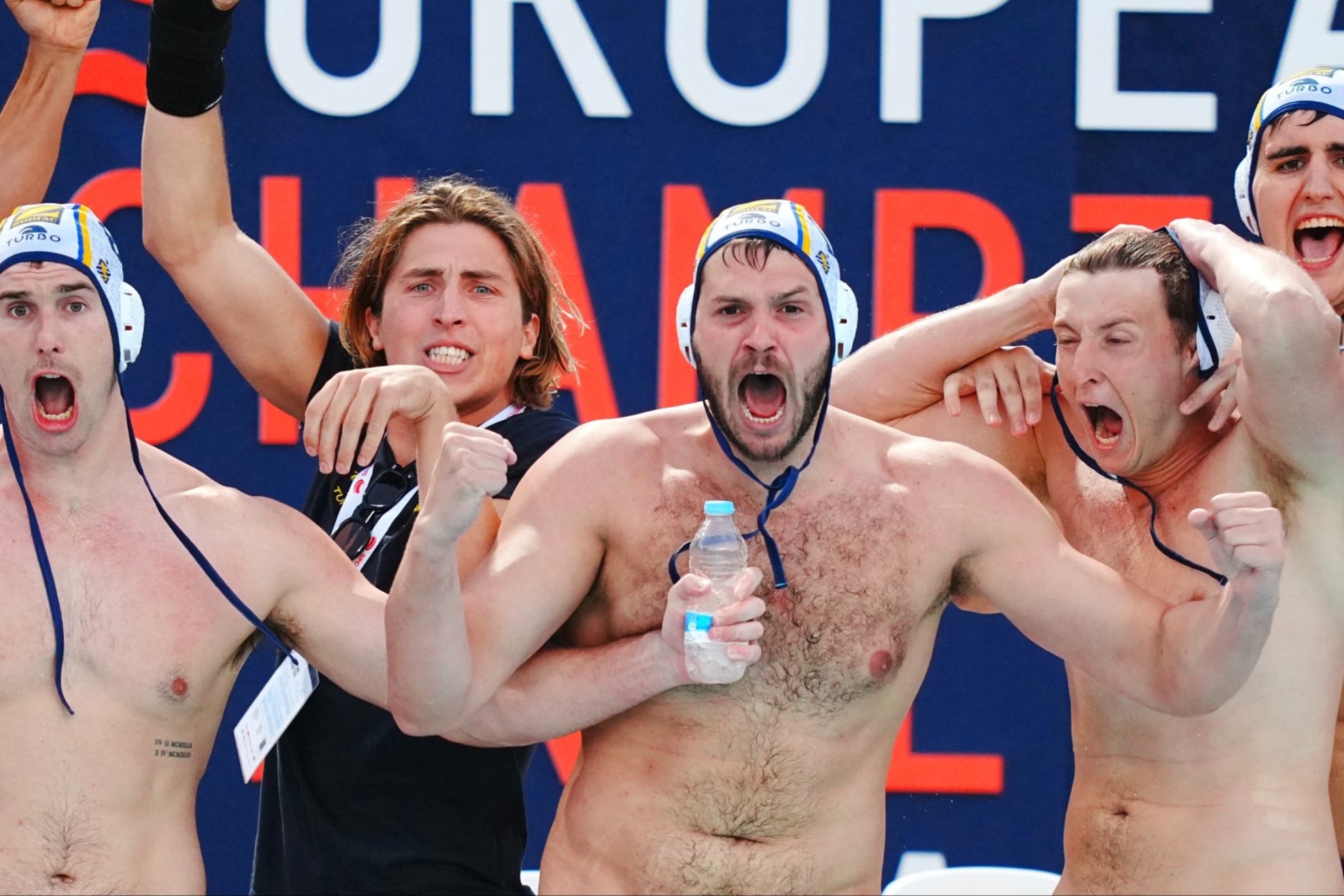 El Barceloneta celebra su pase a la final. Foto: Club Natació Atlètic Barceloneta