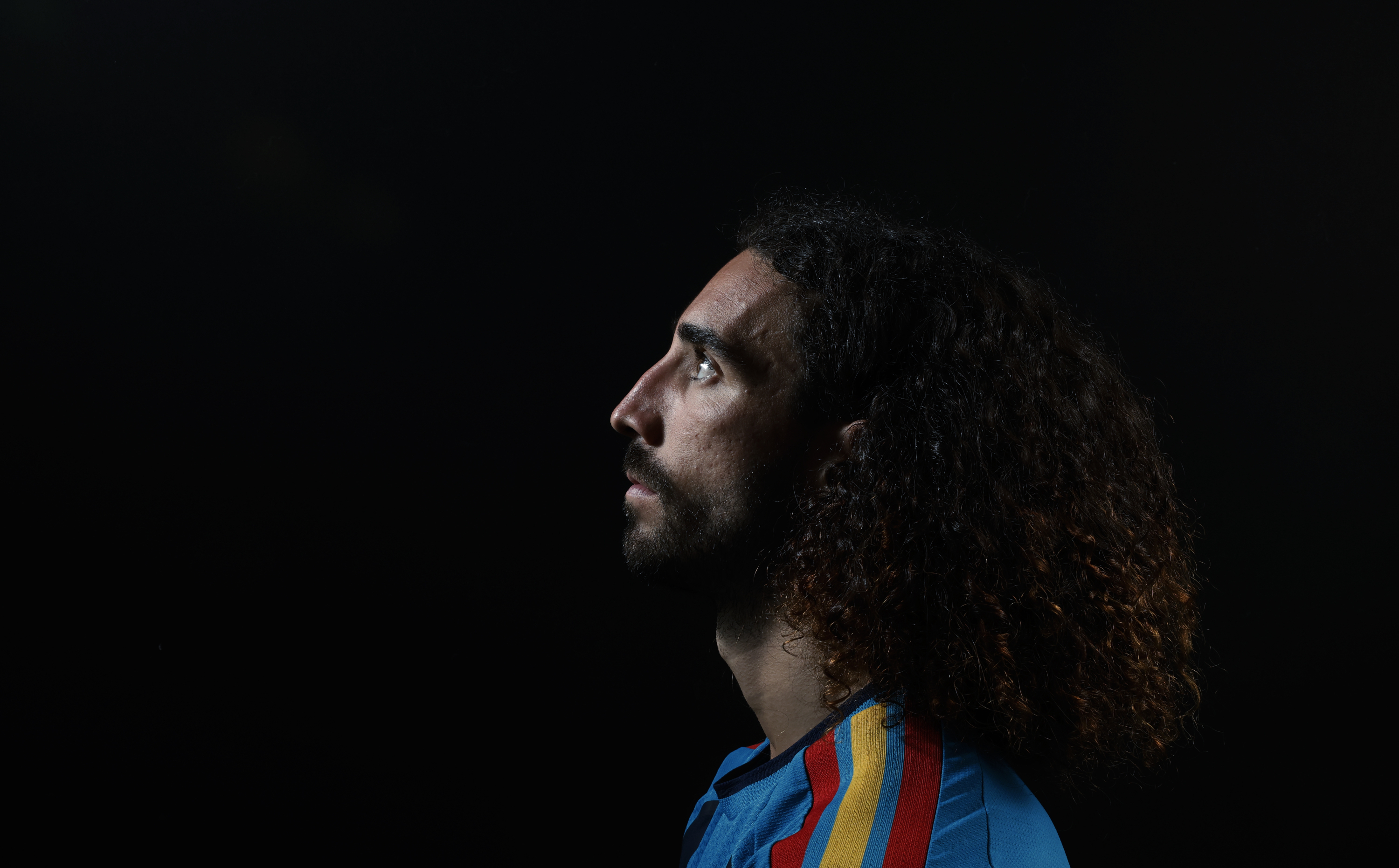 Marc Cucurrell, posing during the interview.