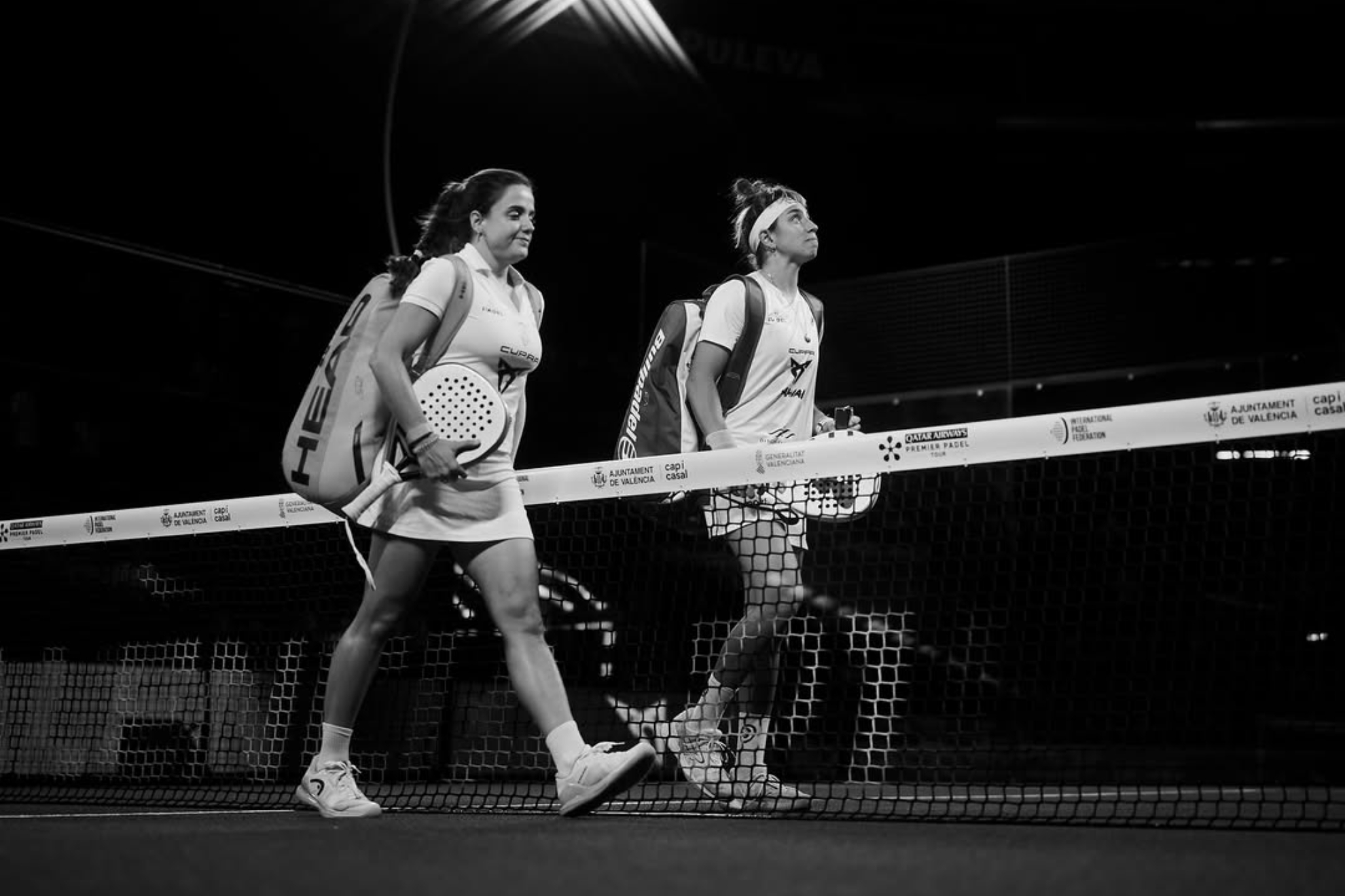 Paula y Bea en La Fonteta.