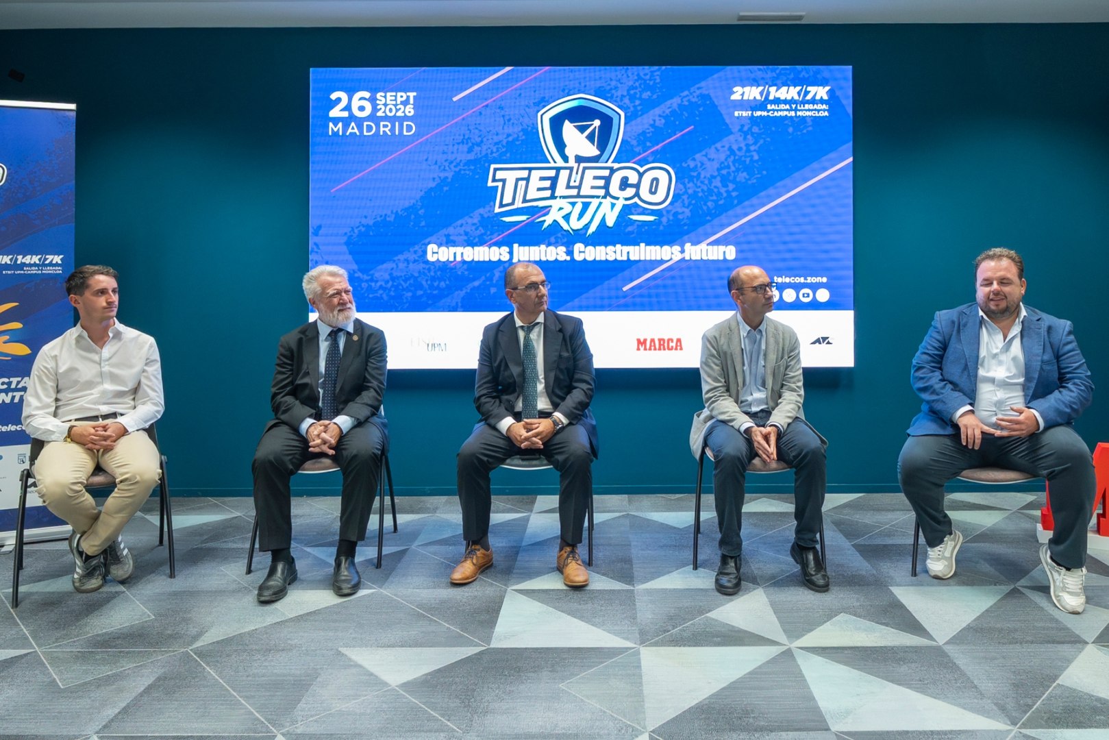 Así fue la presentación de la TelecoRun 2026 en MARCA