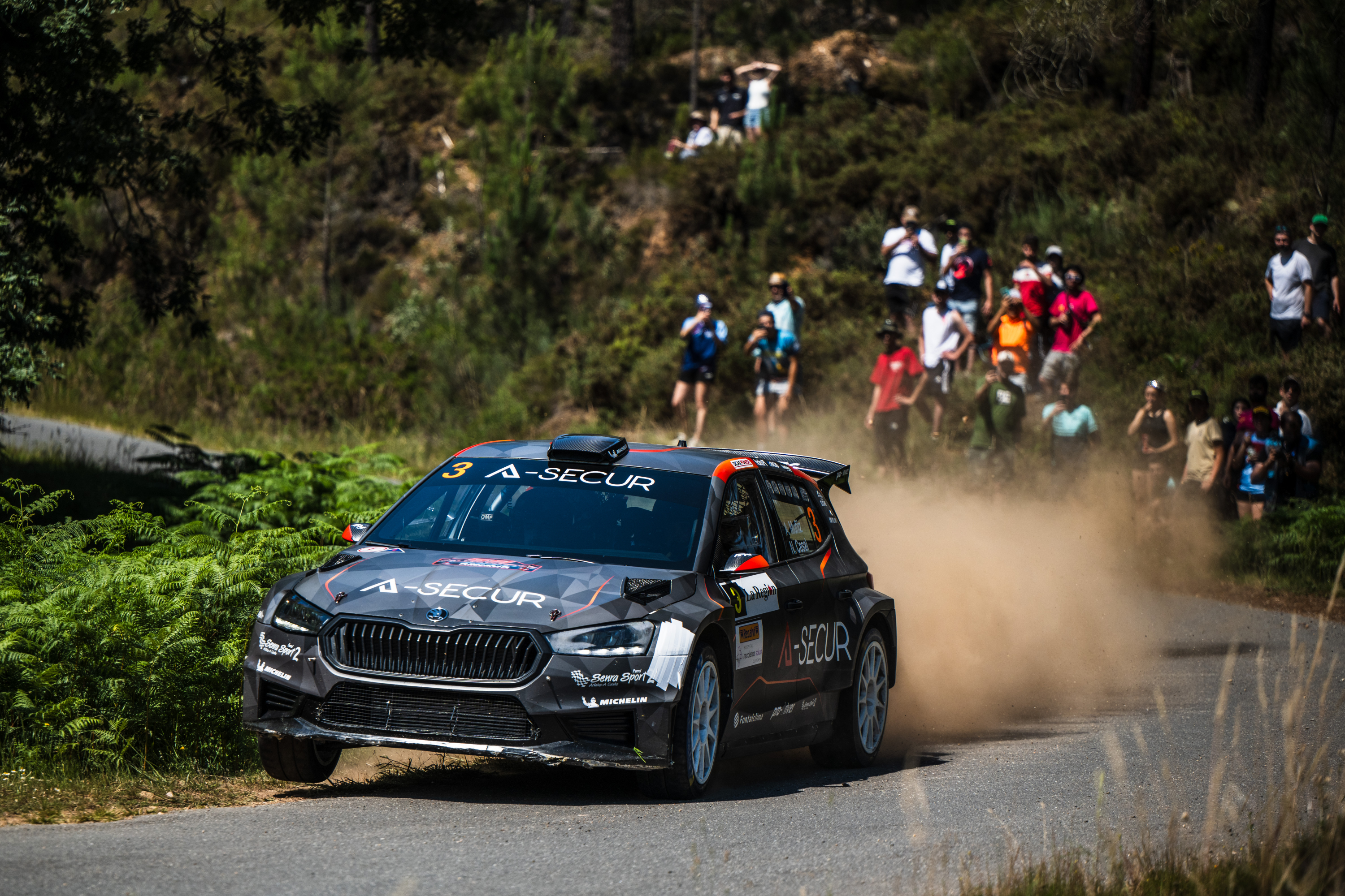 El Skoda privado de Álvaro Muñiz. Shakedown Media / Danny García