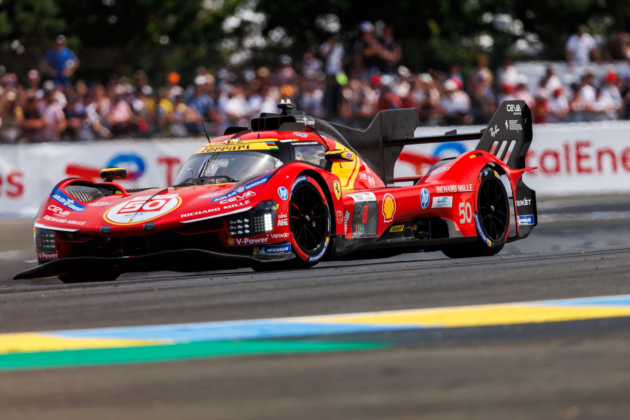 Se acabaron las opciones de Miguel Molina en esta edición de Le Mans. Ferrari