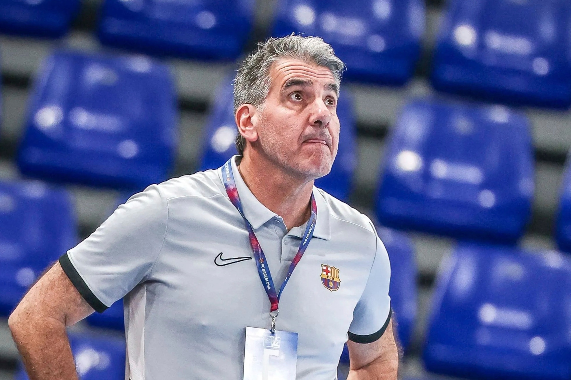 Antonio Carlos Ortega, entrenador Barça. EFE