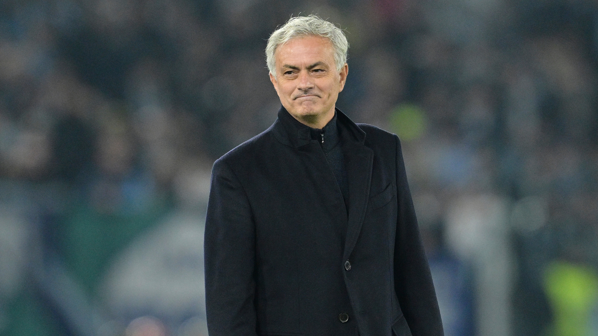 Mourinho, during a match.