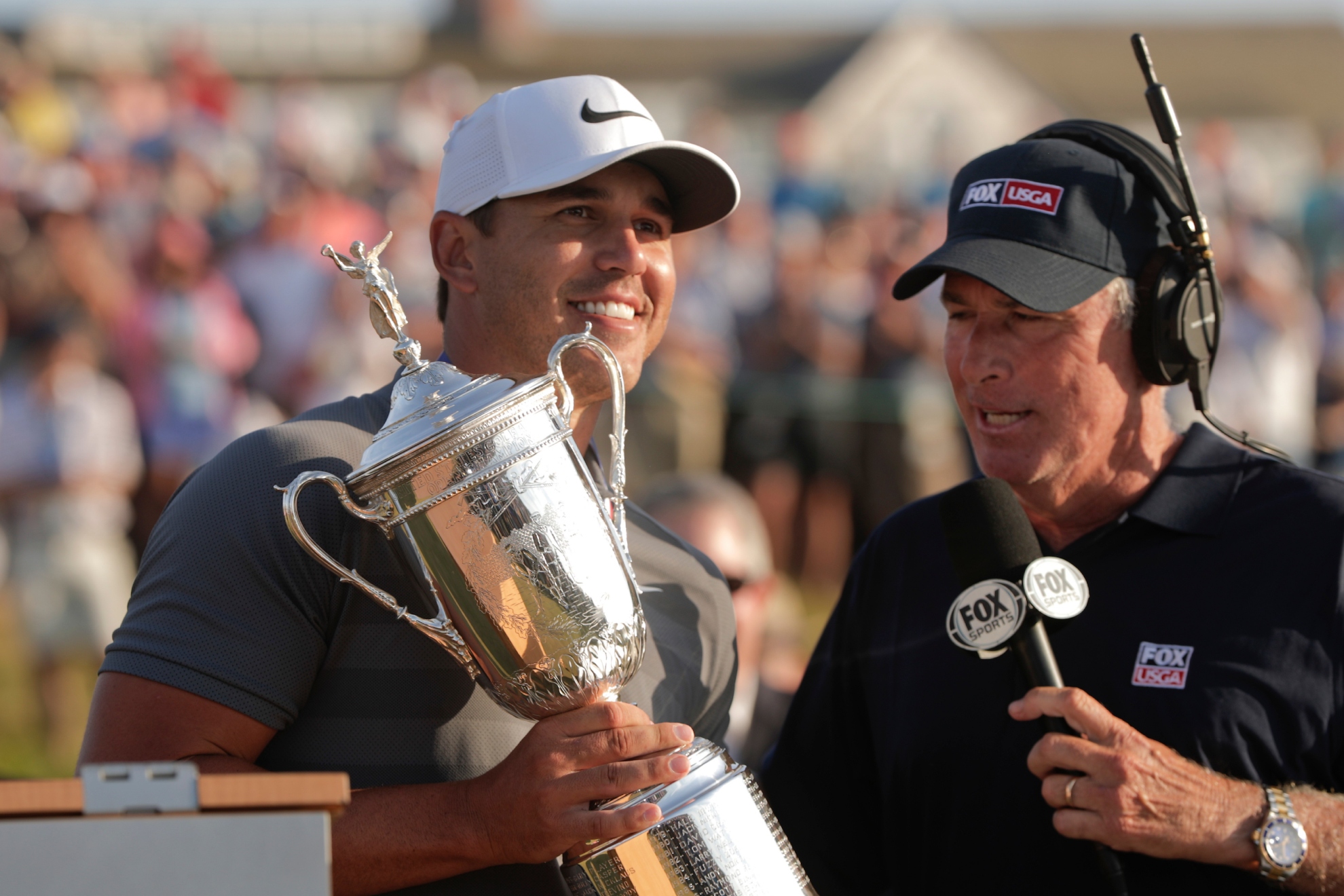 Brooks Koepka, campeón del US Open en Shinnecock en 2018.