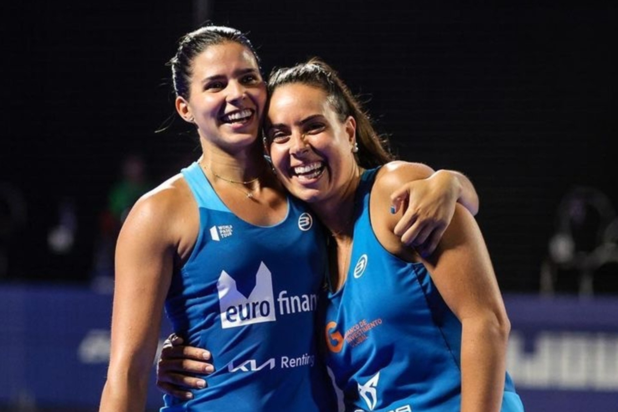 Delfi y Sofía, durante su etapa juntas en 2022.