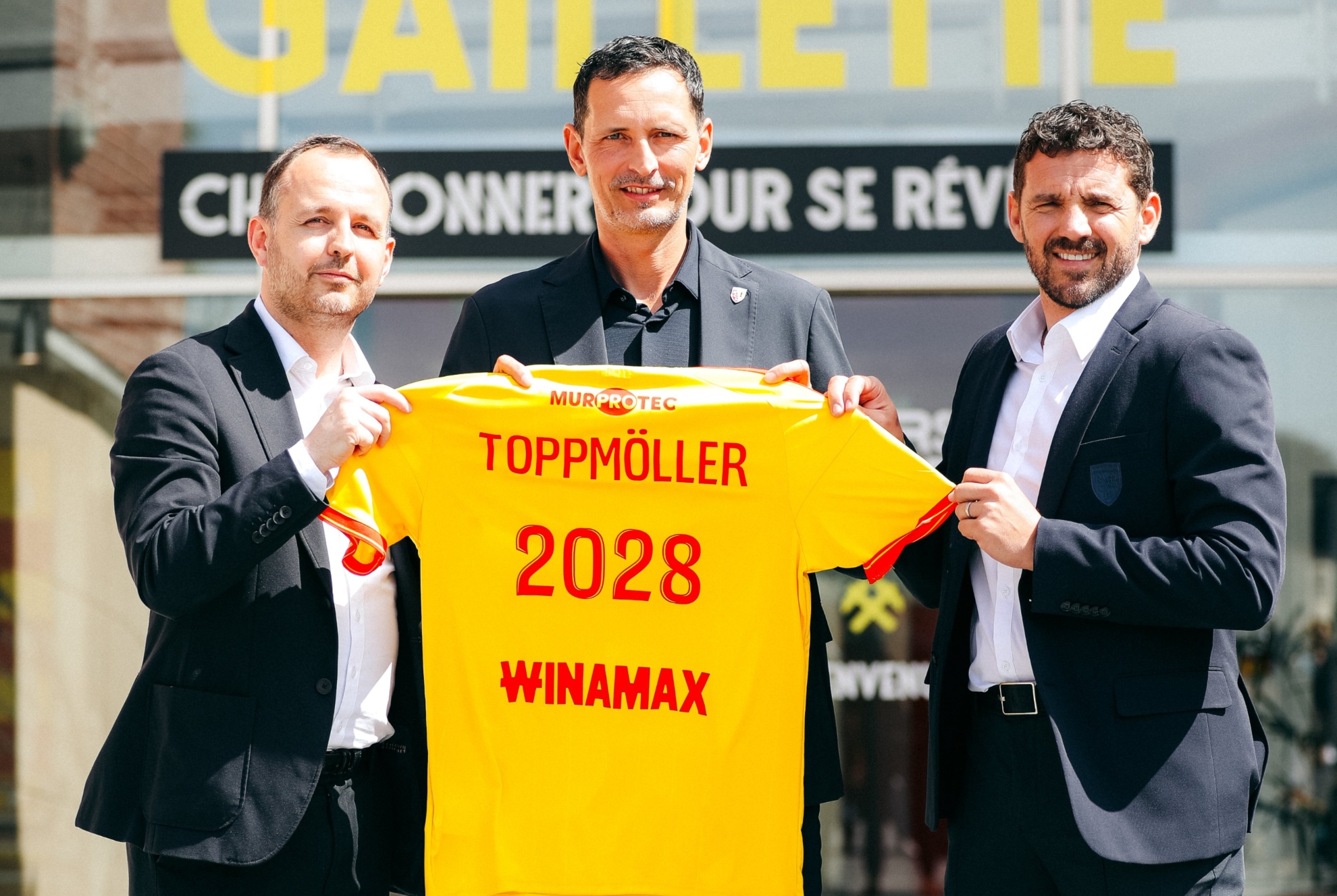 Dino Toppmöller, nuevo entrenador del Lens. 'X'