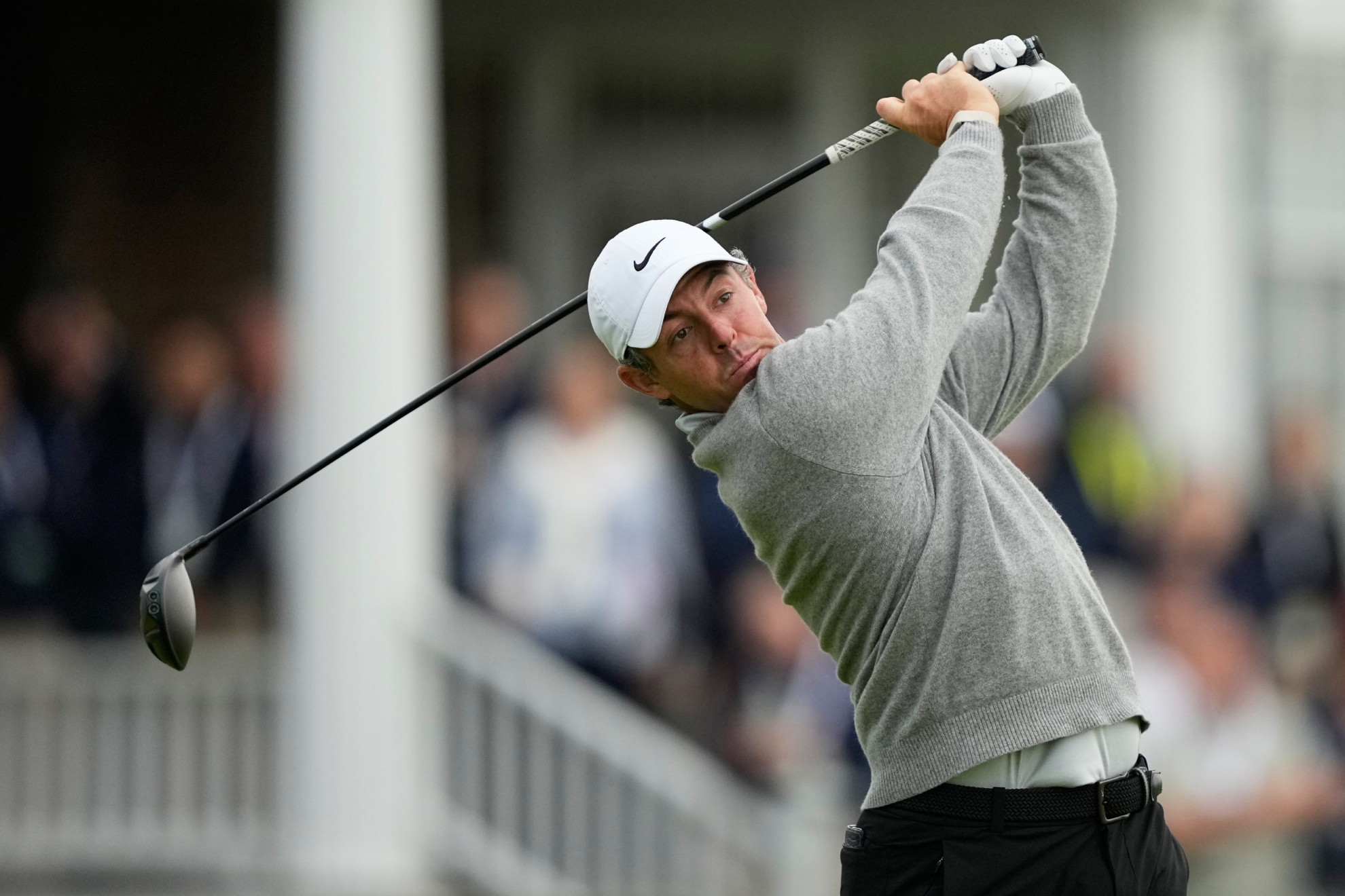 Rory McIlroy durante la primera jornada del US Open.