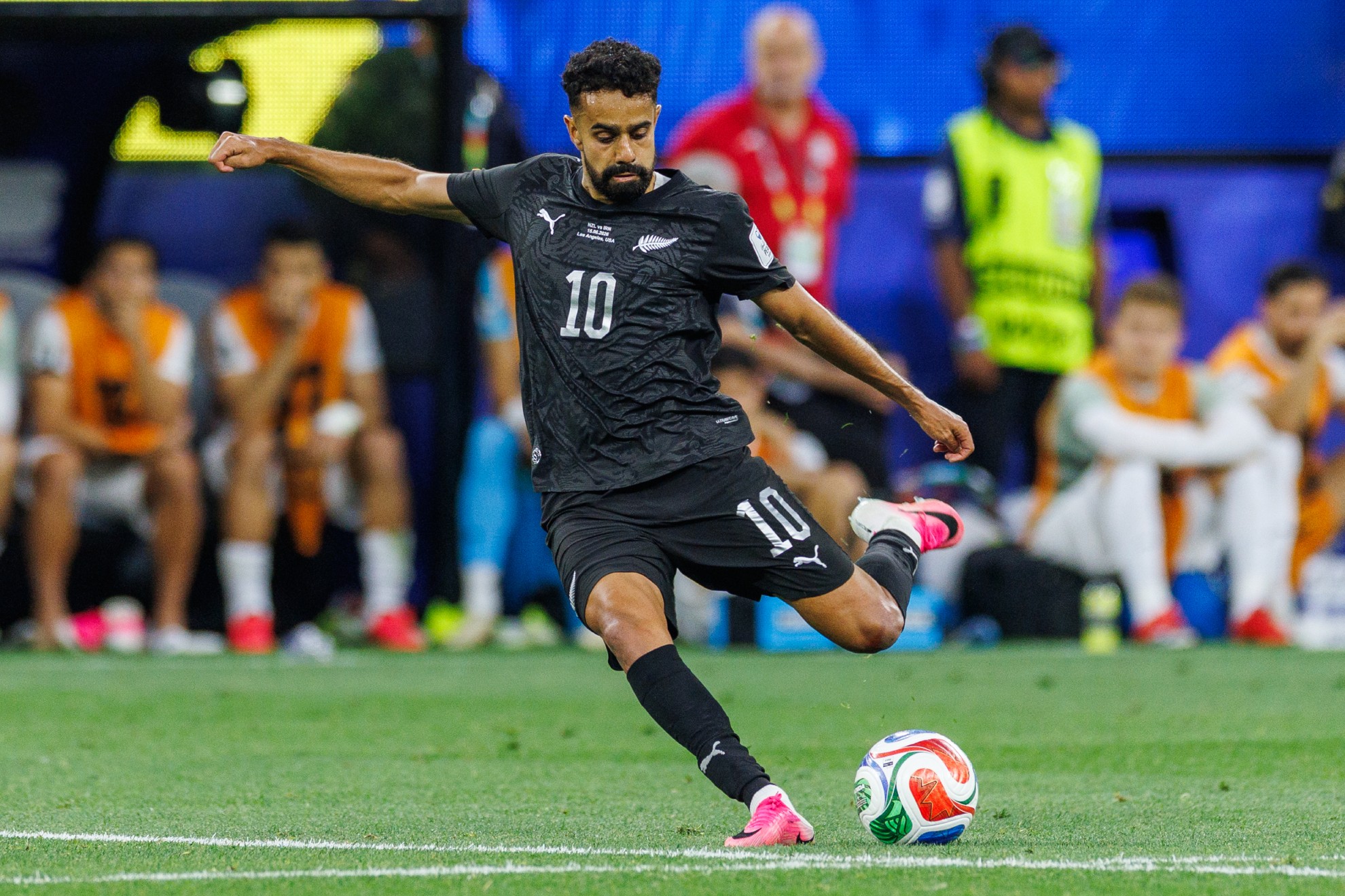 Sarpreet Singh, en el partido ante Irán.