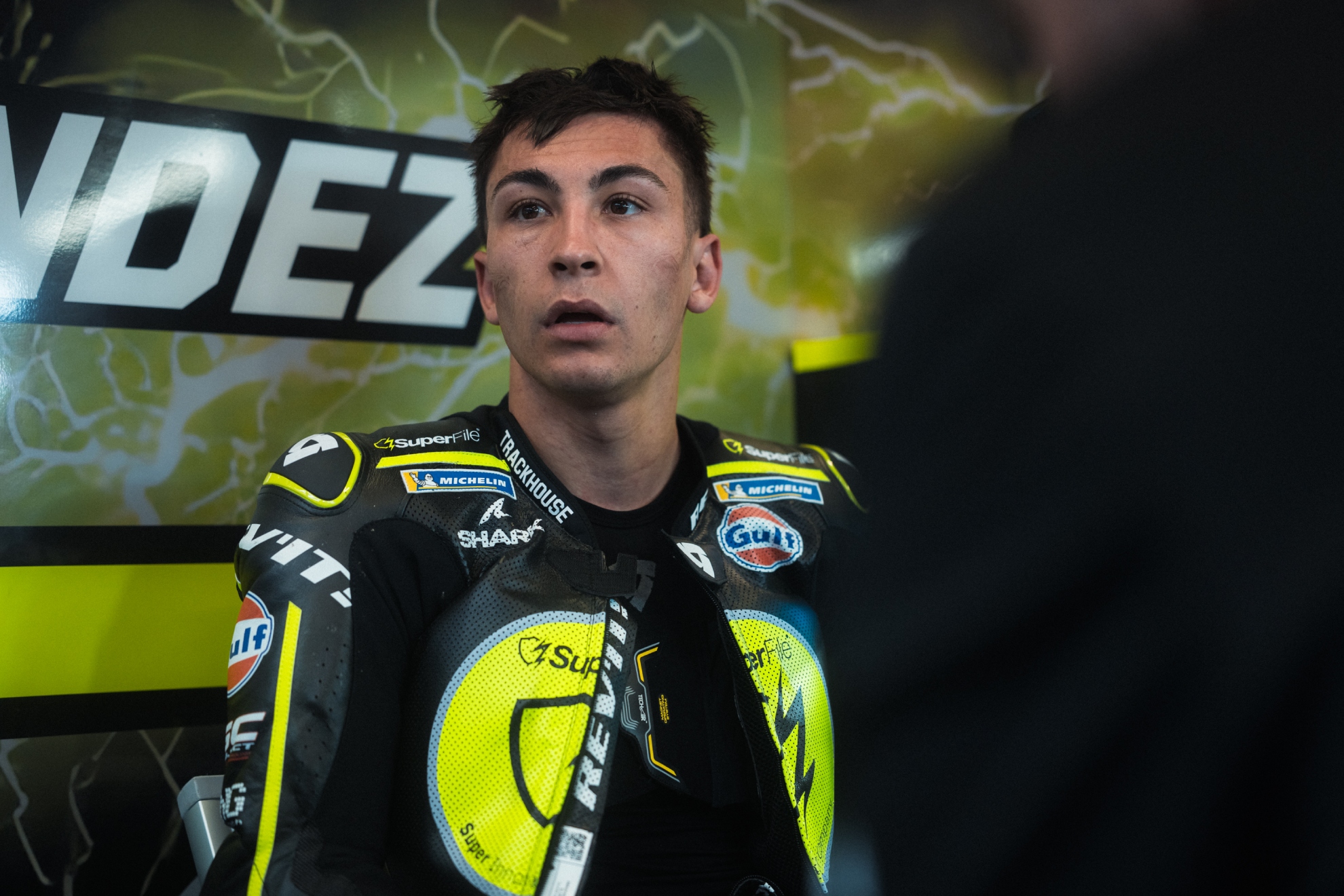 Raúl Fernández, hoy en Brno. TRACKHOUSE