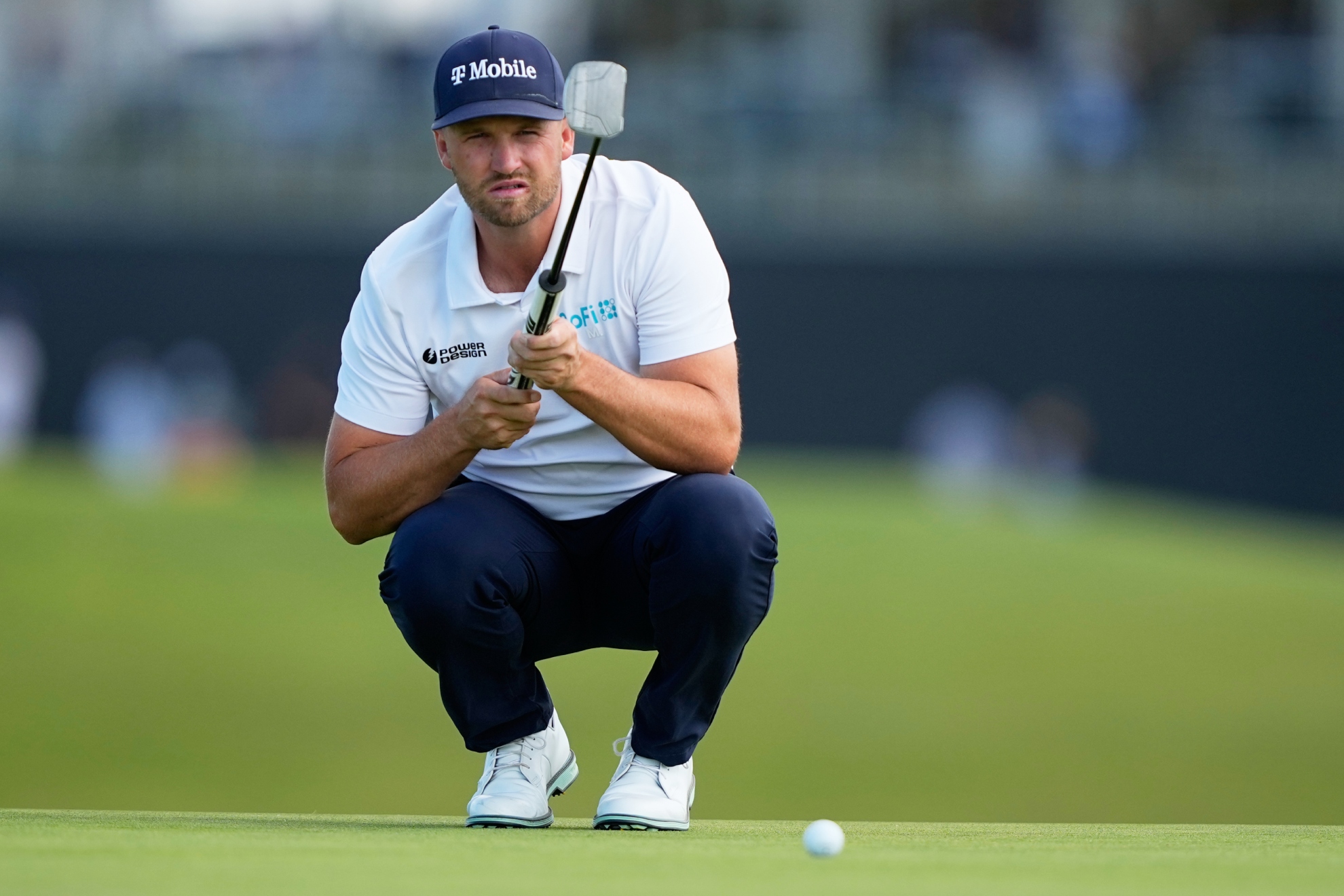 Wyndham Clark durante la tercera ronda del US Open.