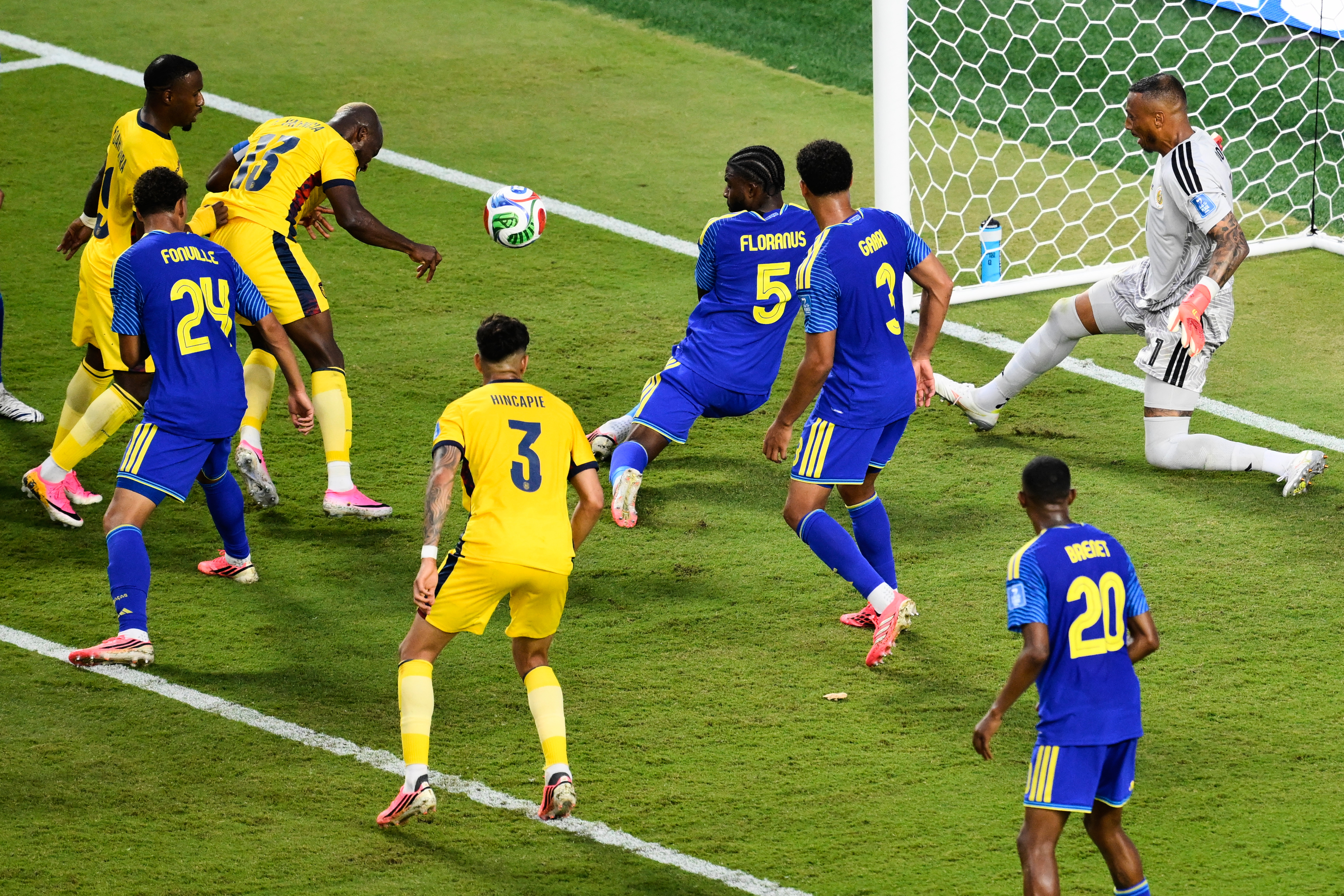 Eloy Room making a stop against Ecuador.