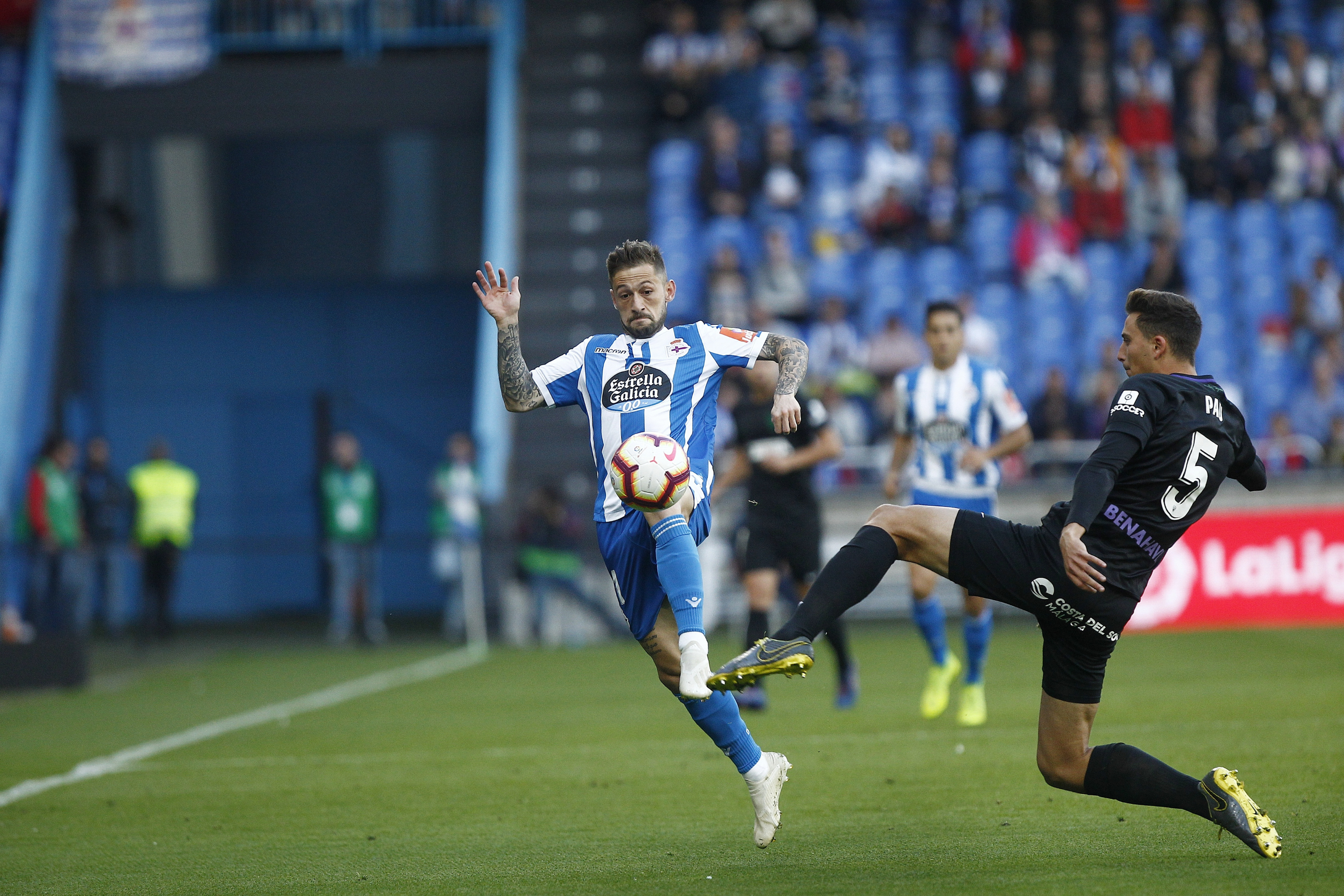 Málaga and Dépor faced each other in the Primera playoffs of the 2018-19 season.