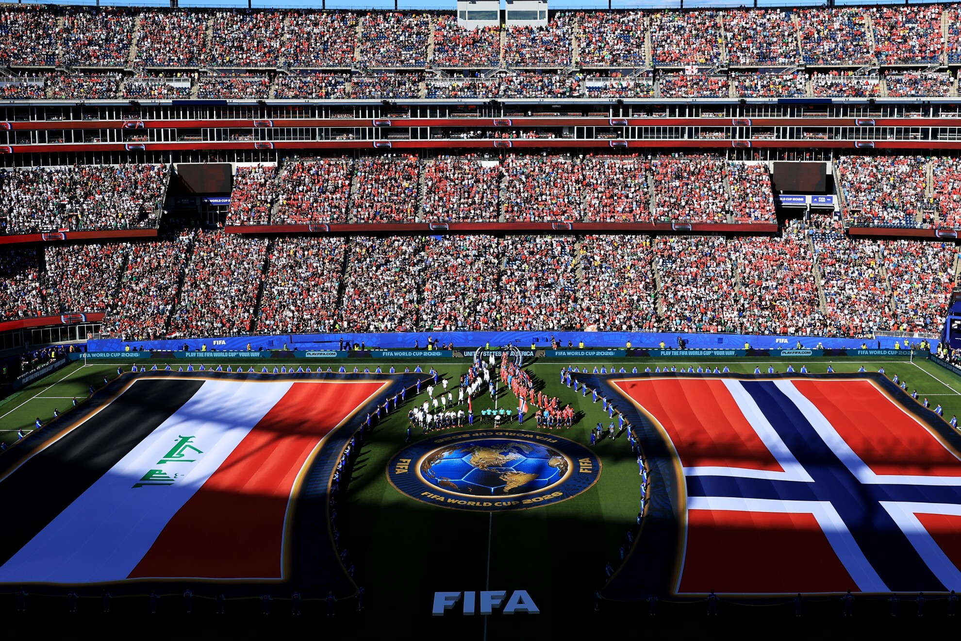 Ceremonia del Irak - Noruega.